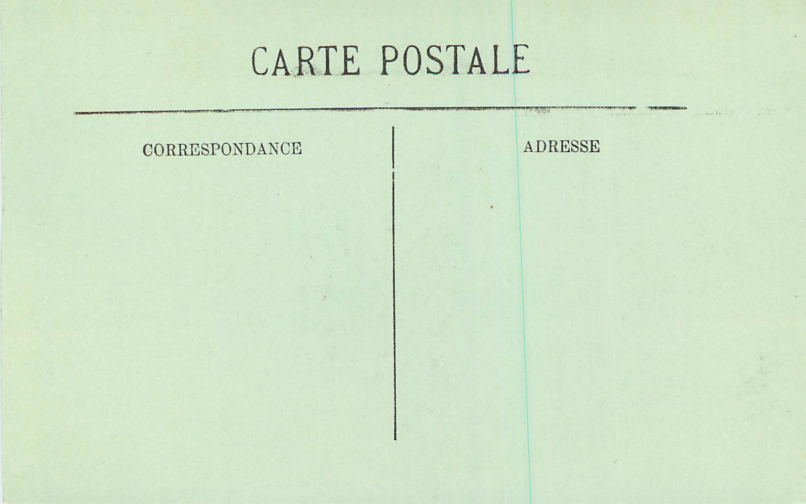 CPA Env de Vichy Bussel Le Chateau La Cour — Rückseite