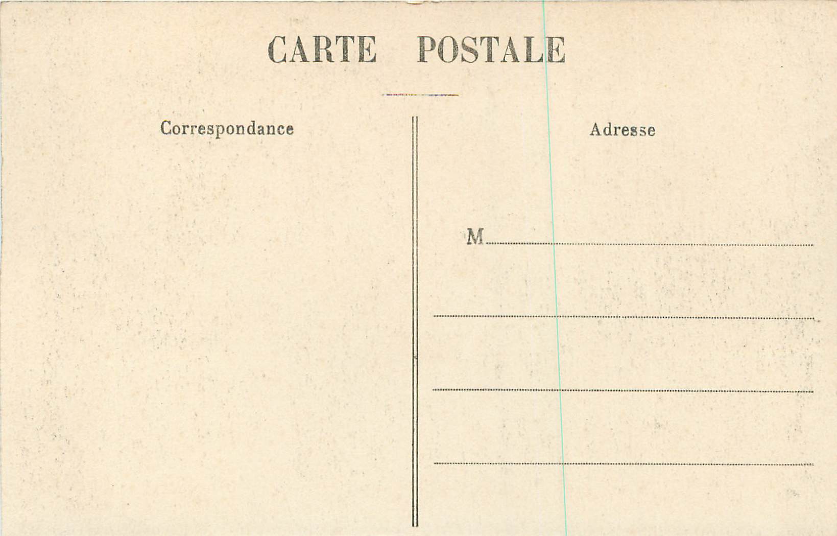 CPA Vichy Place Victor Hugo — Verso
