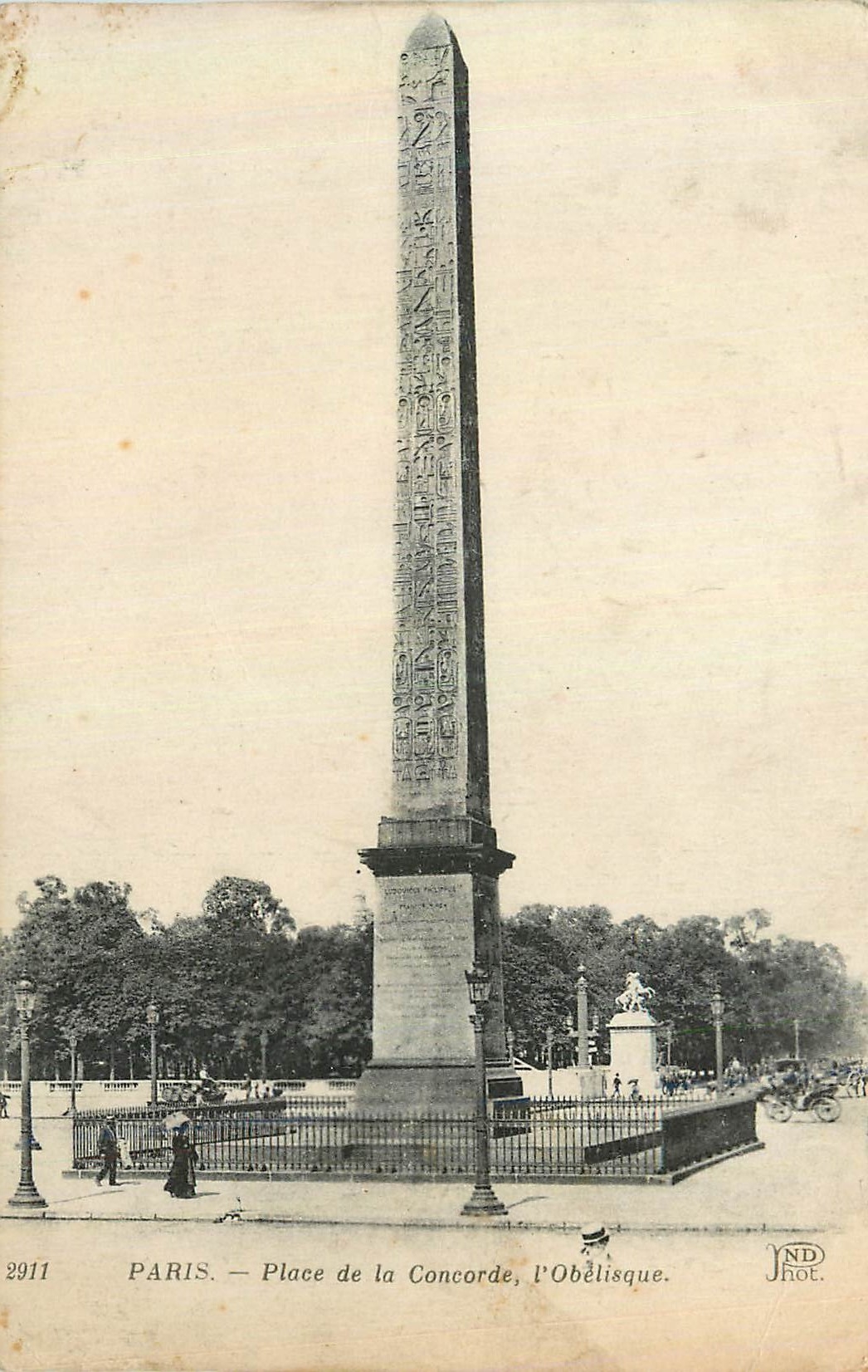 CPA Paris Place de la Concorde L'Obelisque