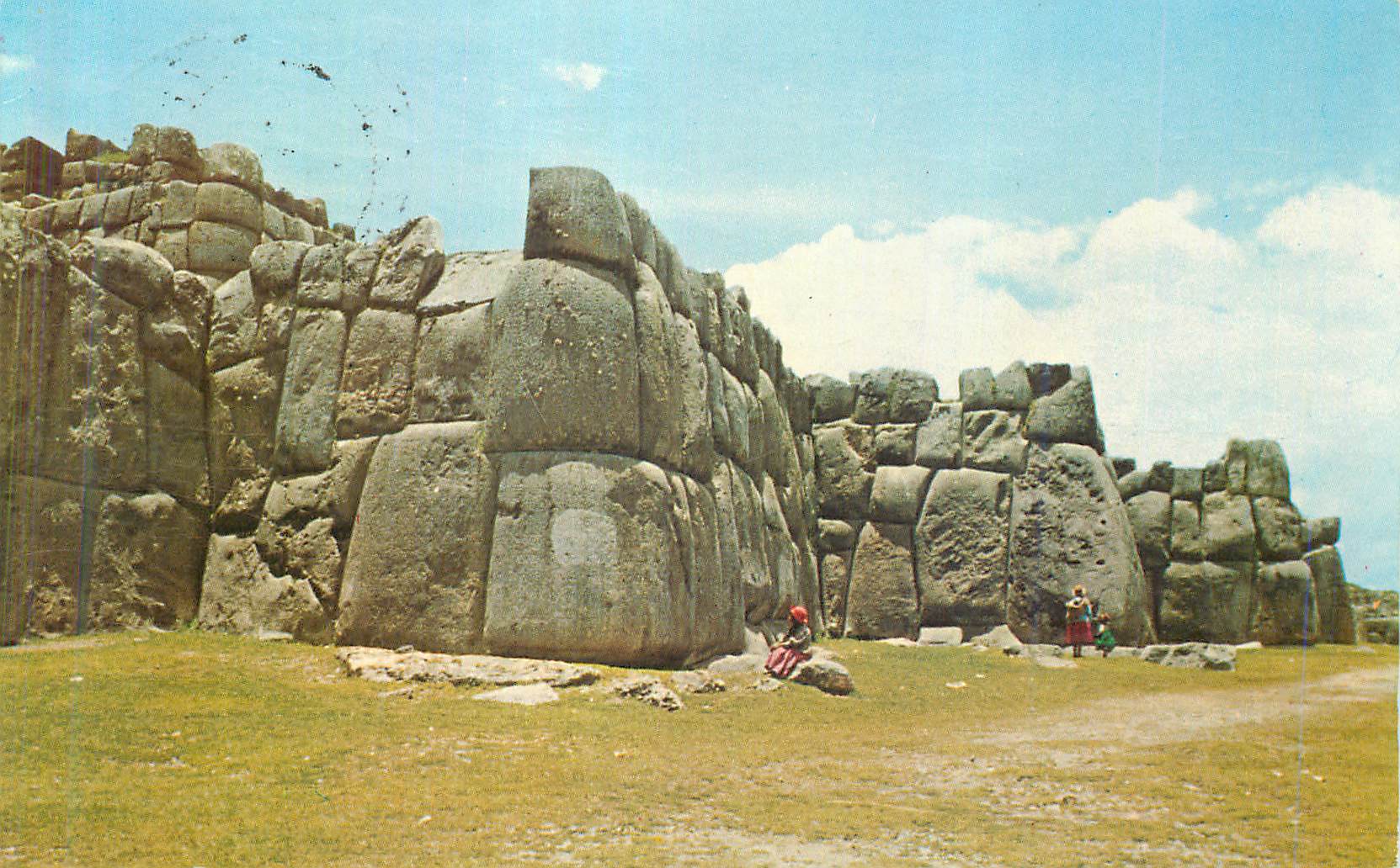 CPM Sacsayhuaman Cuzco Peru Famosa Fortaleza Inca
