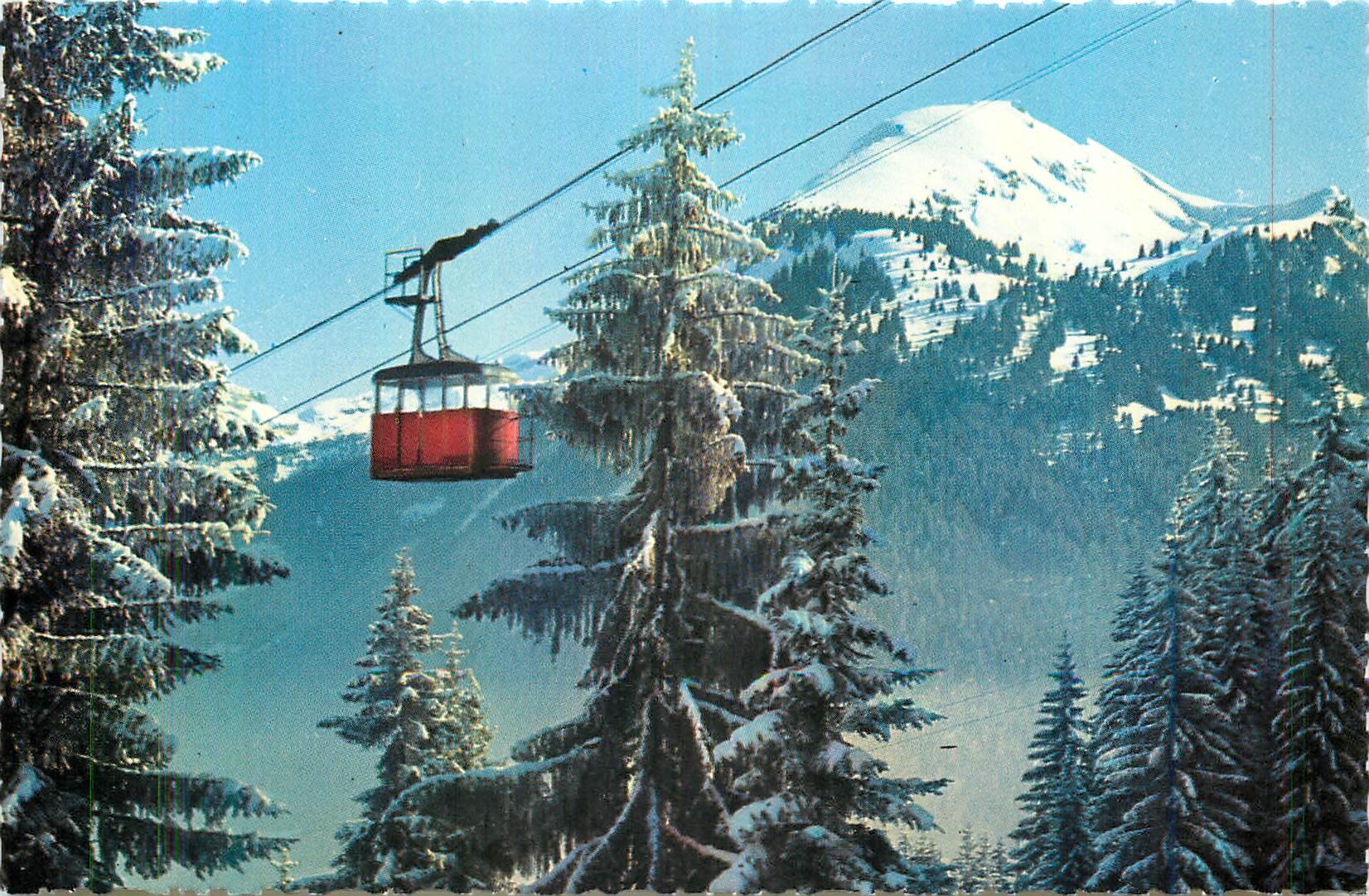 Morzine (Haute-Savoie) — Téléphérique du Plénay — éditeur « LA CAPITALE » n°105