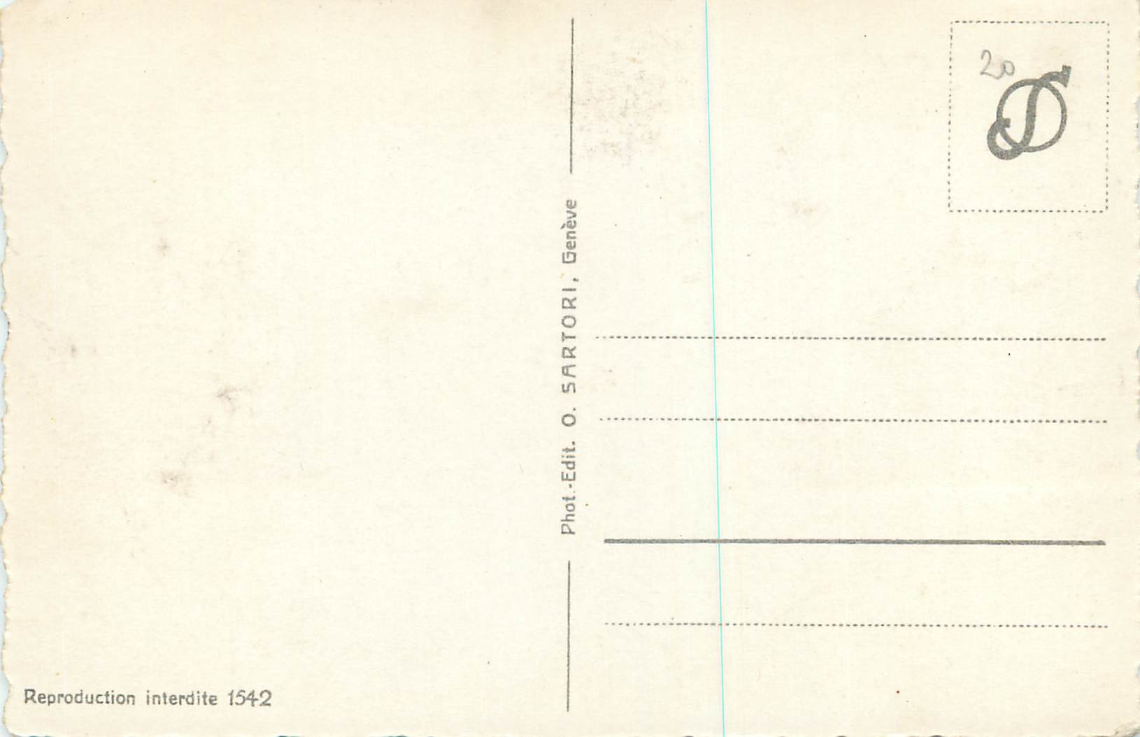CPM Geneve Ski — Verso