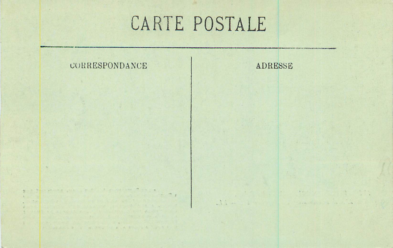 Fontainebleau — Le Palais. L'Acte d'Abdication de Napoléon Ier — LL. — Calqué sur l'origine et gravé par Pierre Tadion — Reverso