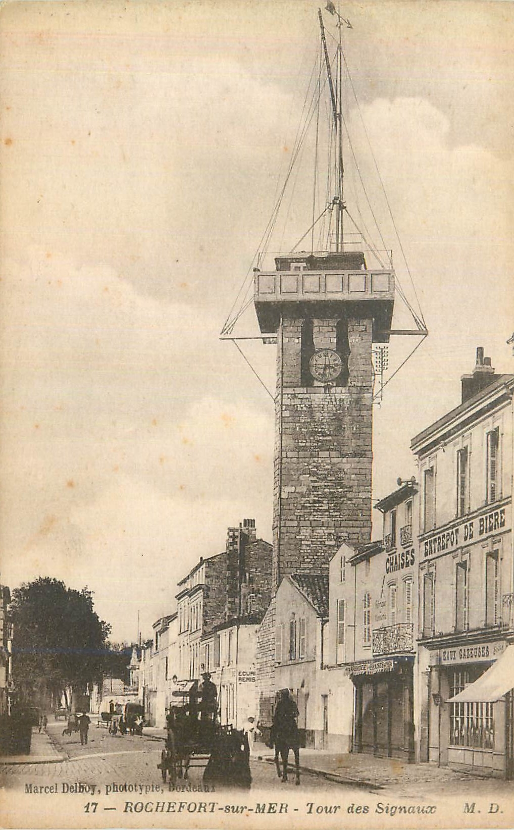 CPA Rochefort sur Mer Tourdes Signaux