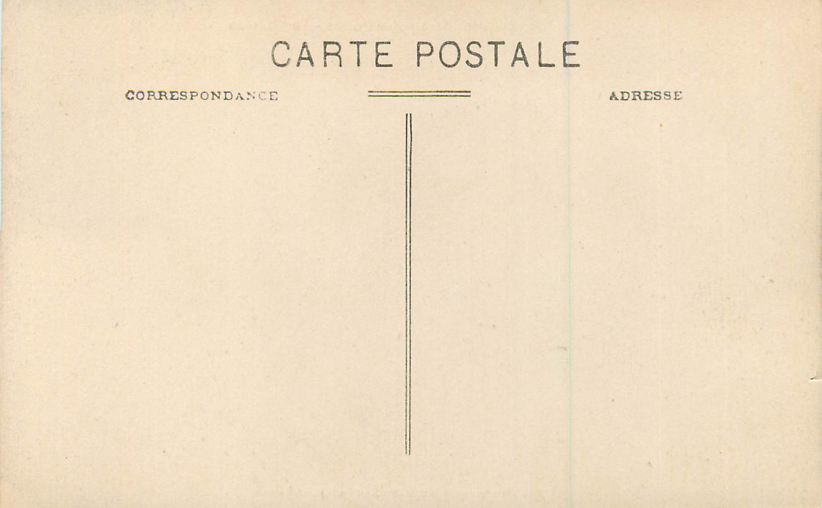 CPA Beziers Jardin des Poetes Le Chateau — Back