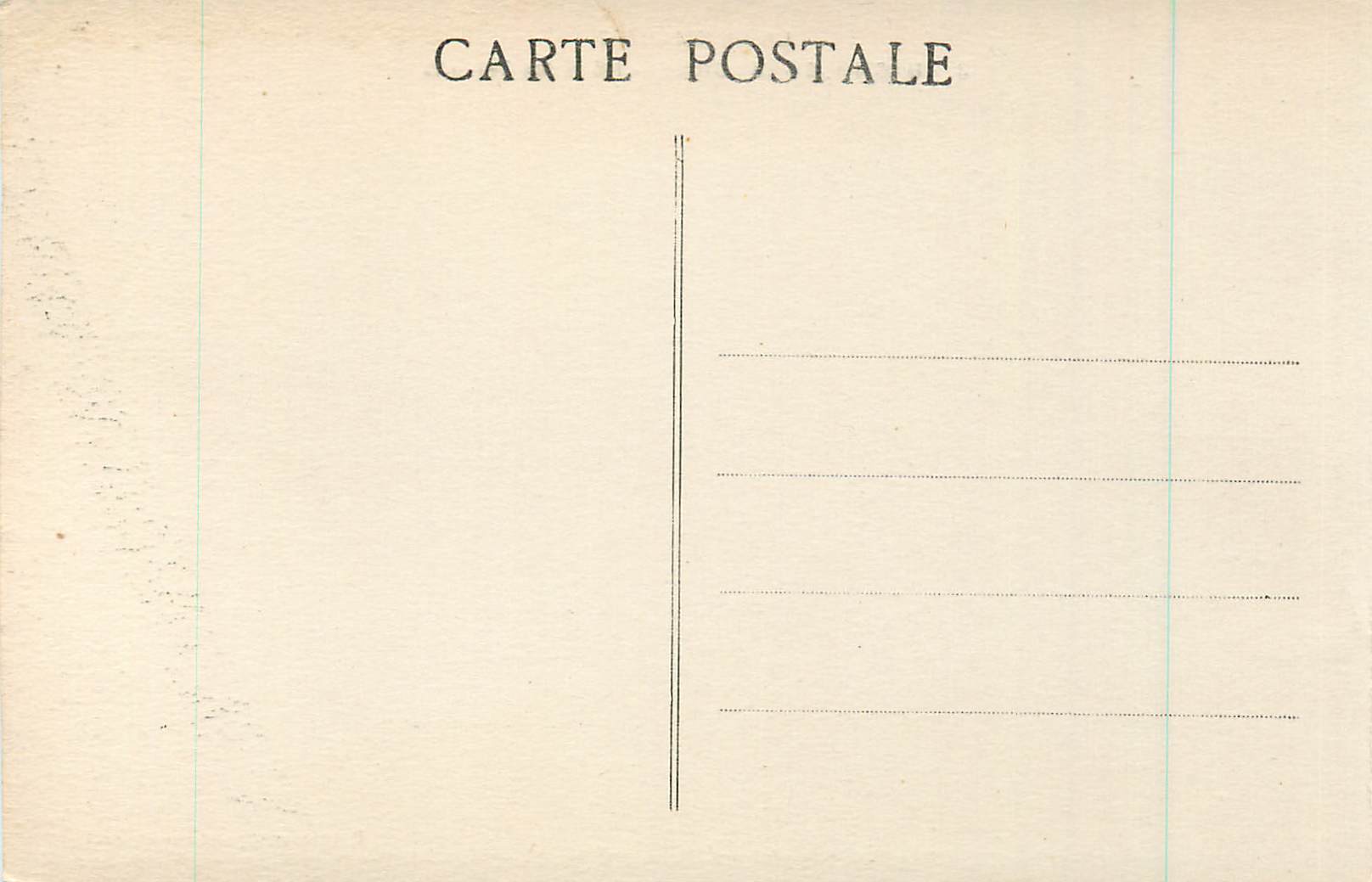 CPA La Normandie Bagnoles de l'Orne Hotel des Thermes — Rückseite