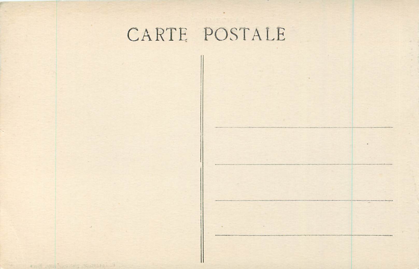 CPA La Normandie Bagnoles de l'Orne Le Casino du Lac — Rückseite