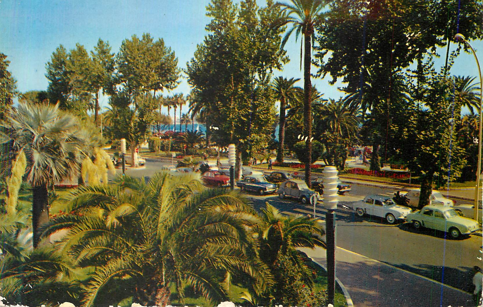 CPM Cannes (A M) Reflets de la Cote d'Azur La Croisette et les Jardins