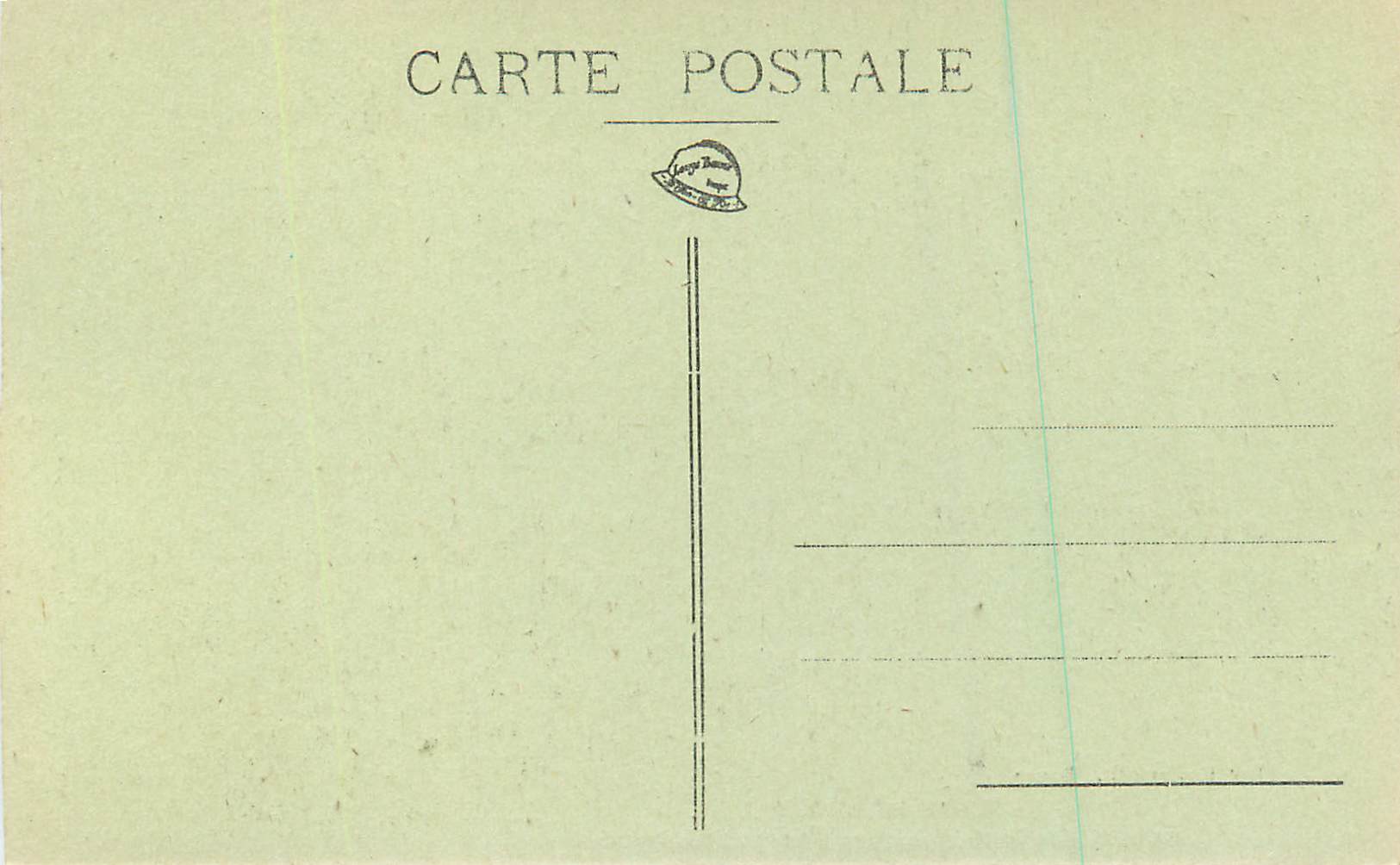 CPA Chambre Bressane Reconstituee et donnee par Prosper Convert — Rückseite