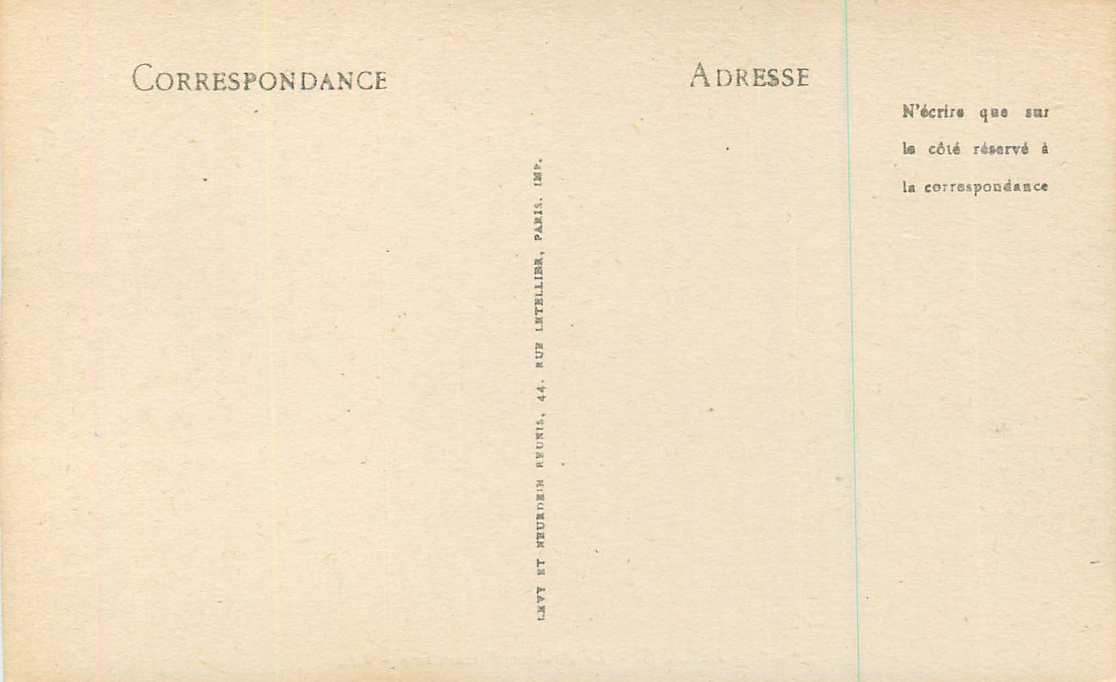 CPA Dieppe Le Boulevard Maritime — Verso