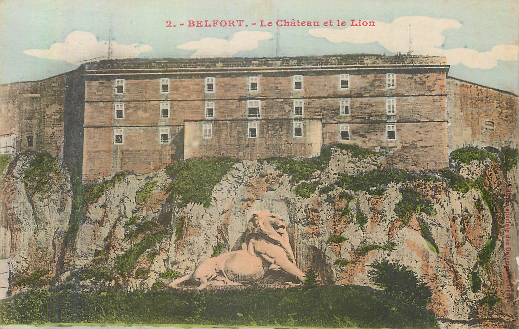 Belfort - Le Château et le Lion — Éditions des Châteaux