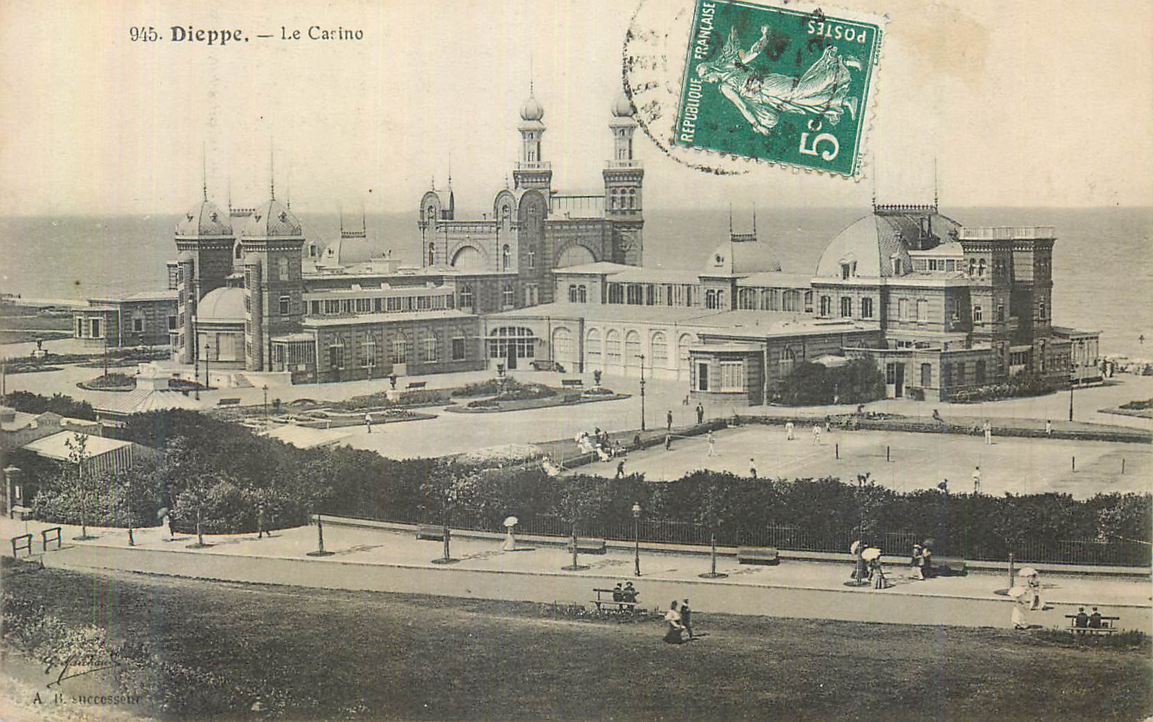 CPA Dieppe Le Casino