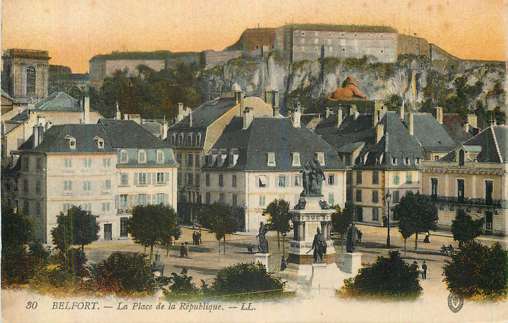 CPA Belfort La Place de la Republique