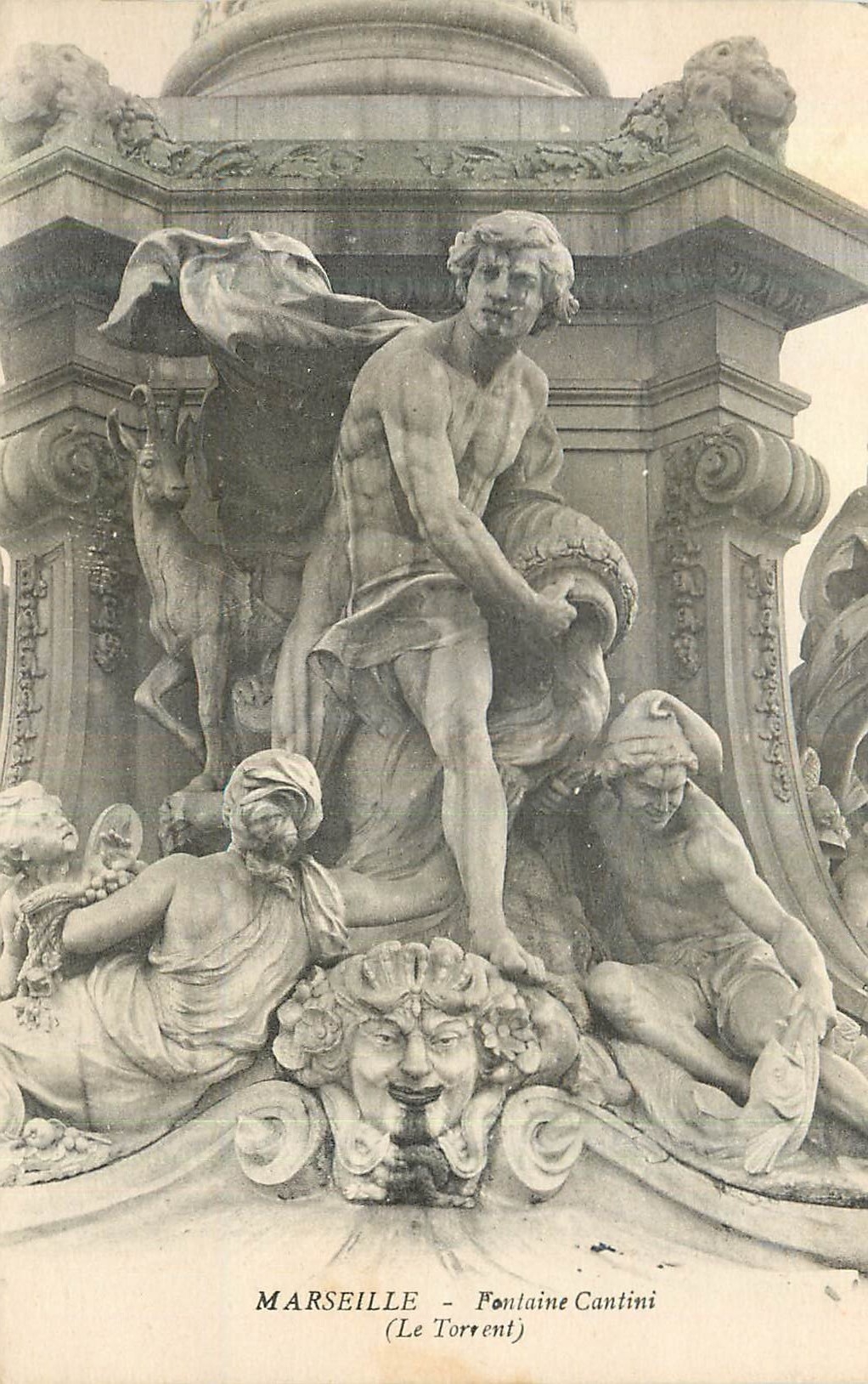 CPA Marseille Fontaine Cantini (Le Torrent)