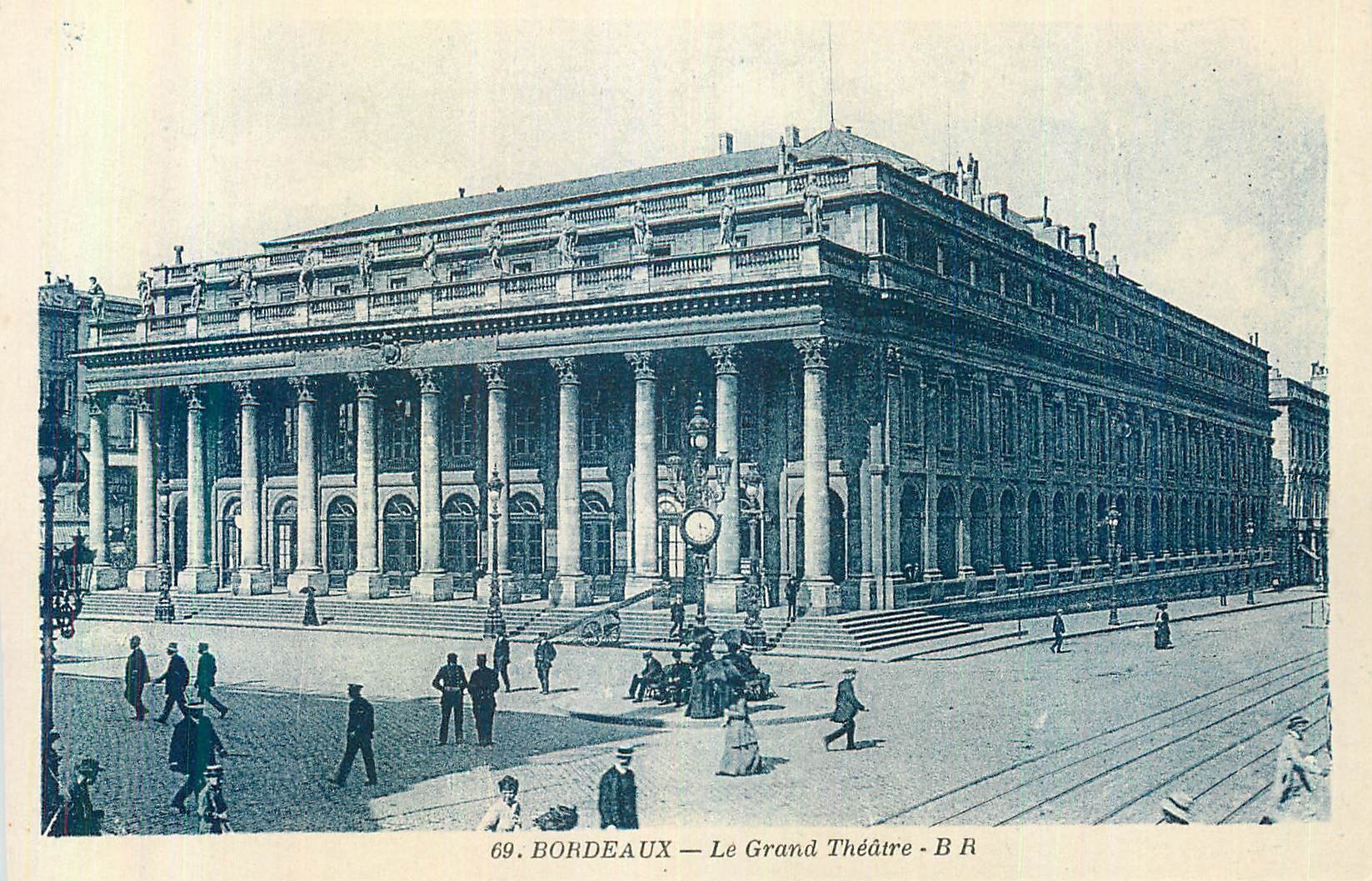 CPA Bordeaux Le Grand Theatre