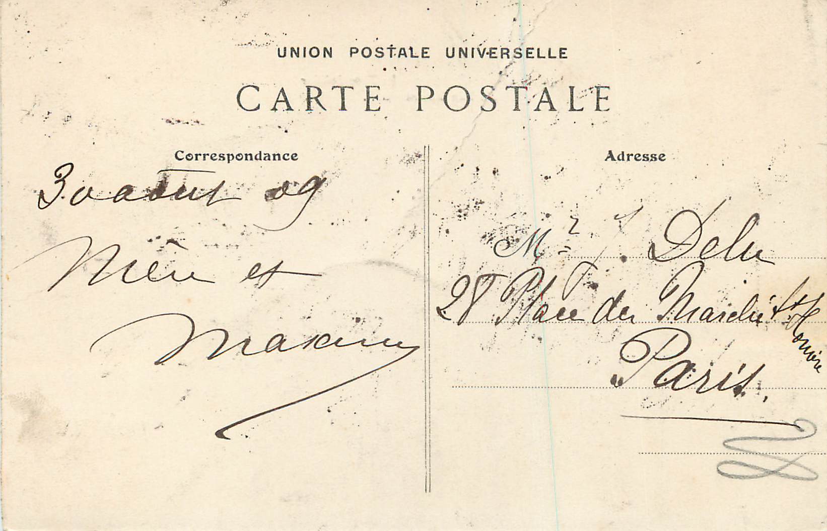 CPA Saint Servan Cote d'Emeraude La Tour Solidor Au Loin Dinard — Rückseite