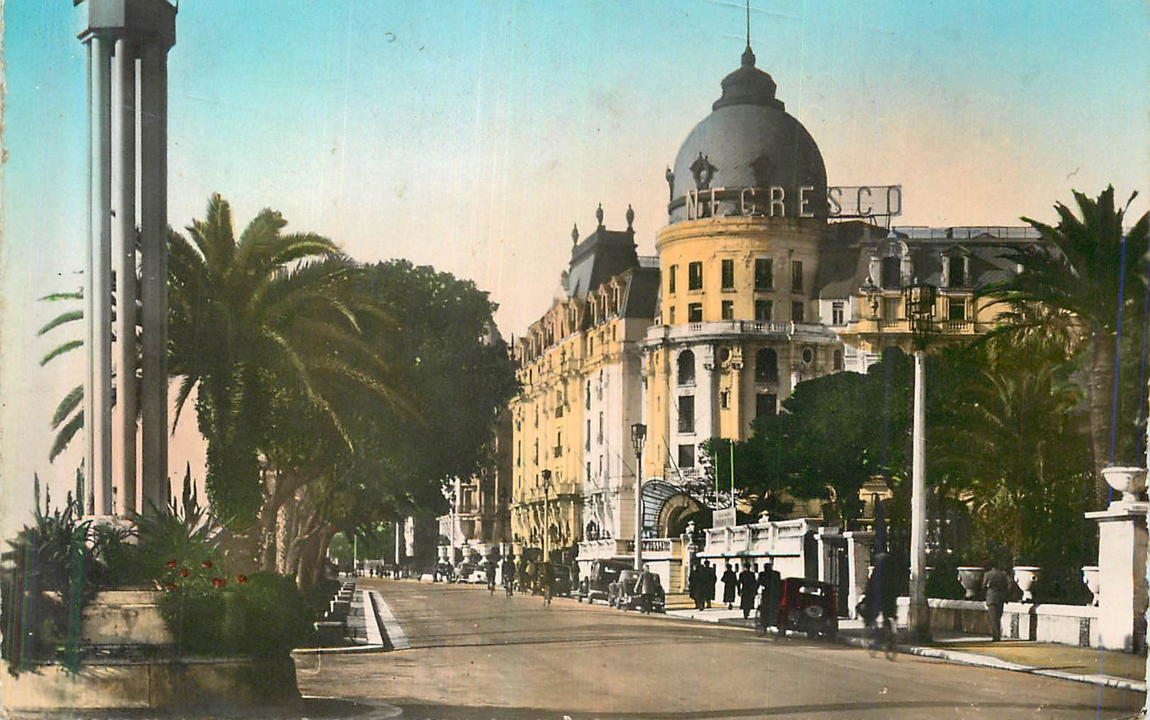 CPM Nice La Promenade des Anglais et l'Hotel Negresco