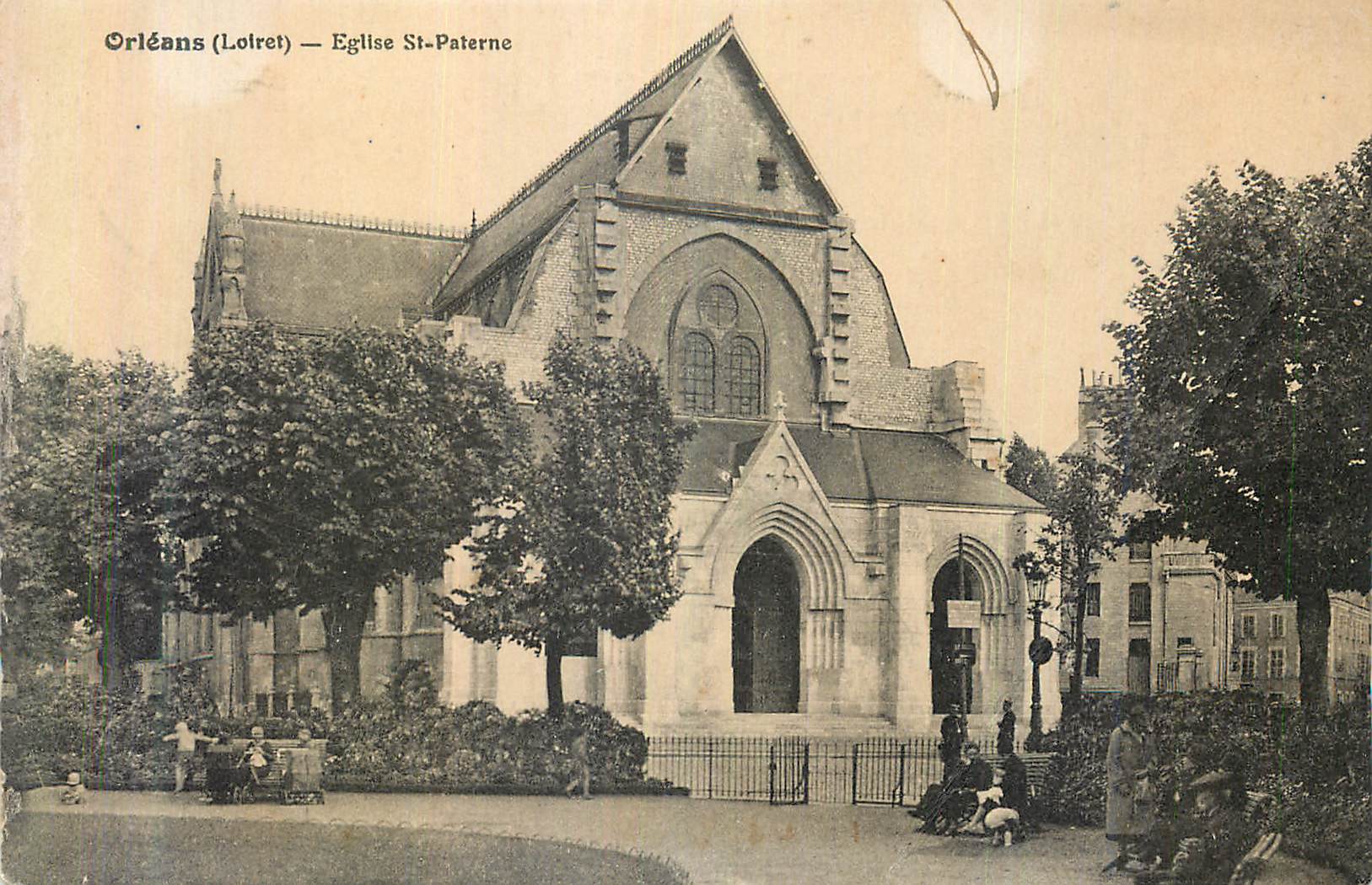 CPA Orleans (Loiret) Eglise St Paterne