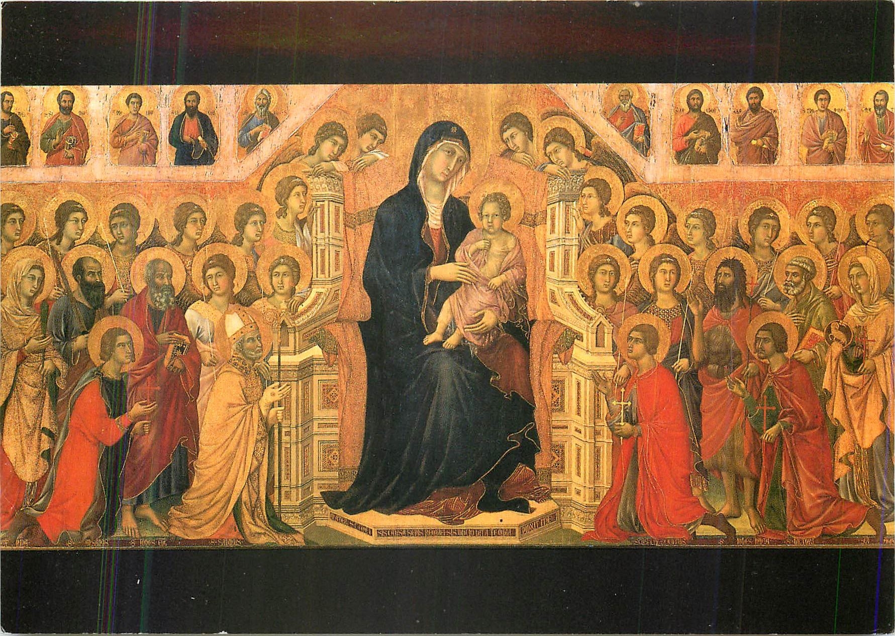 CPM Siena Museo Dell'Opera del Duomo Duccio di Buoninsegna Maesta