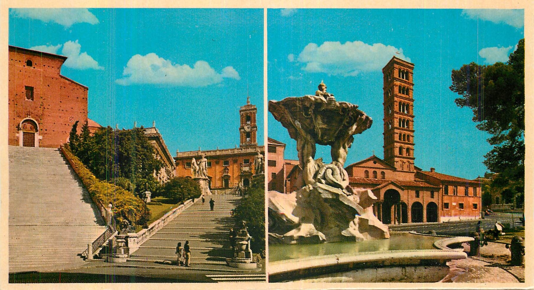 CPM Eglise de S Maria in Cosmedin Ara Coeli et Capitole