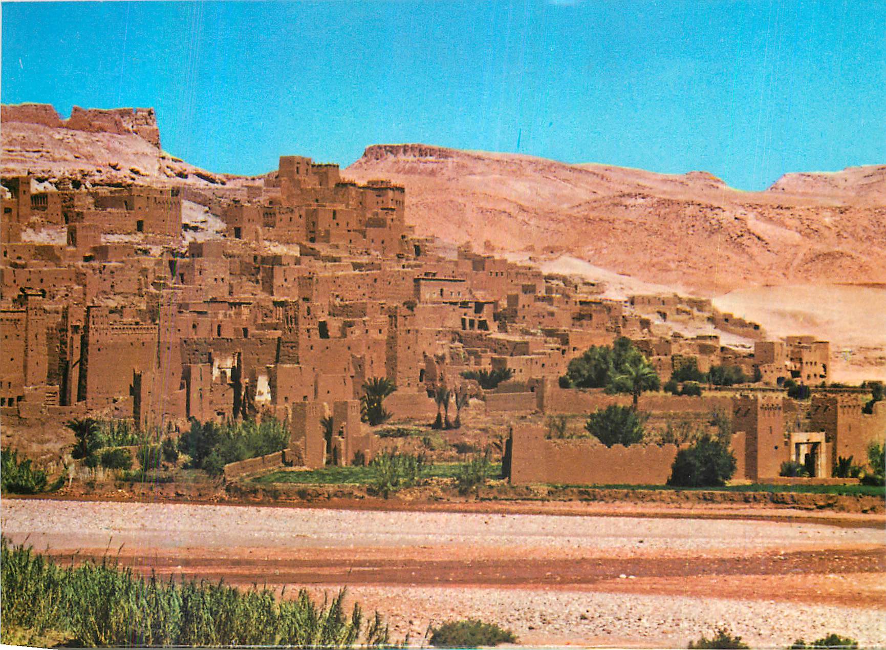 CPM Maroc Pittoresque Ait Ben Haddou Reg Ouarzazate
