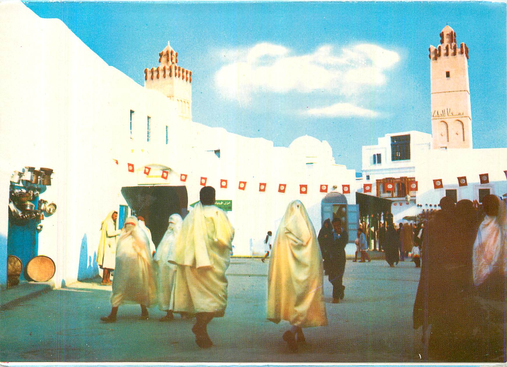 CPM Le Rue Principale de la Medina de Kairouan