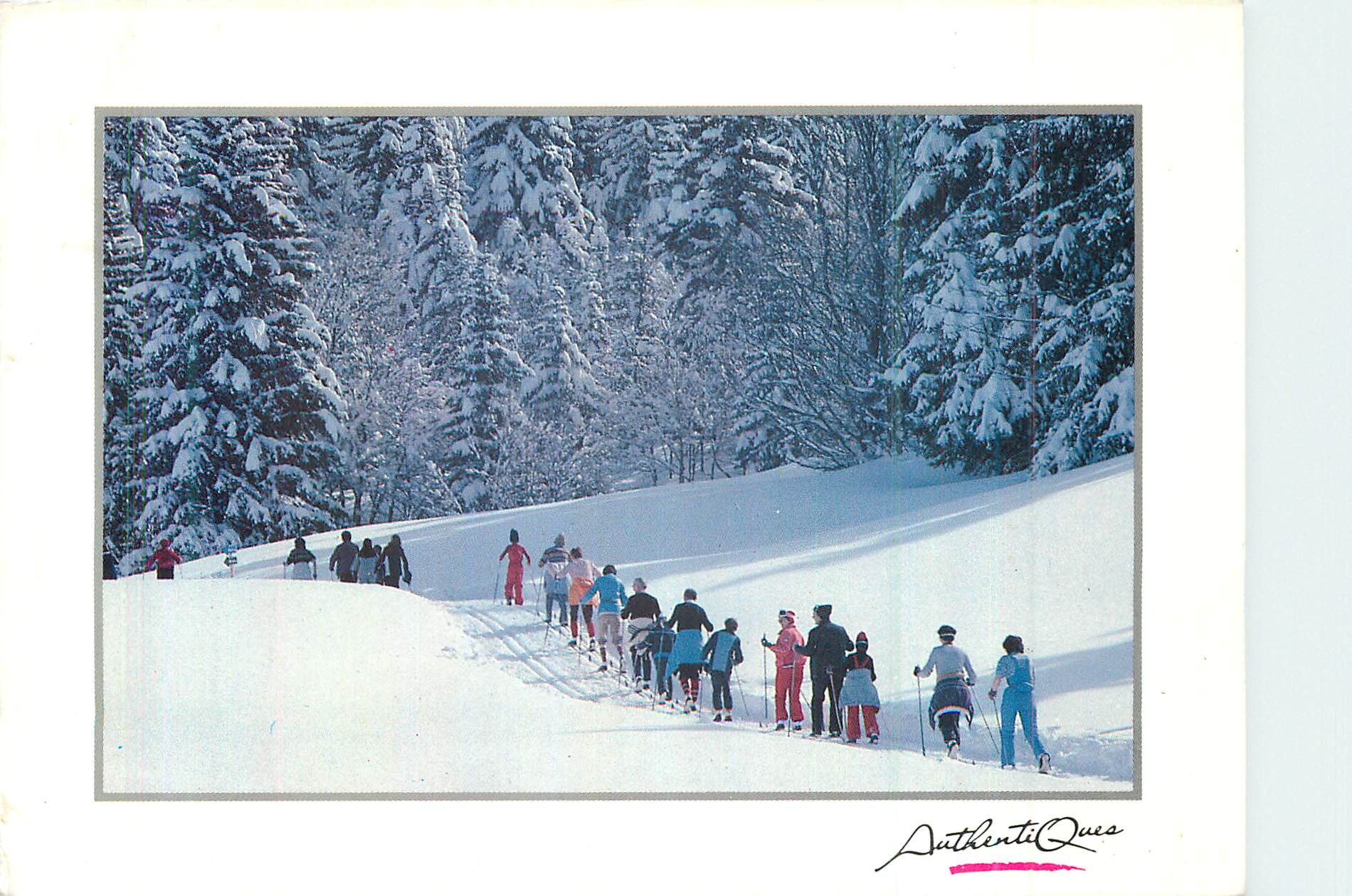 CPA Authentiques Bois d'Amont alt 1050 m 1500 m