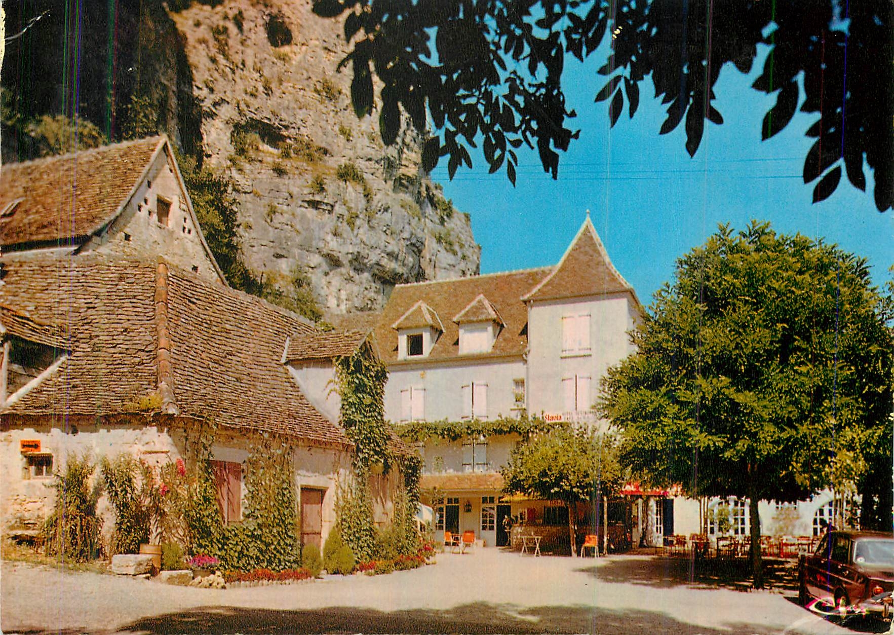 Gluges (Lot) — Hôtel-Restaurant "Les Falaises" — Imprimeur CIMCOLOR