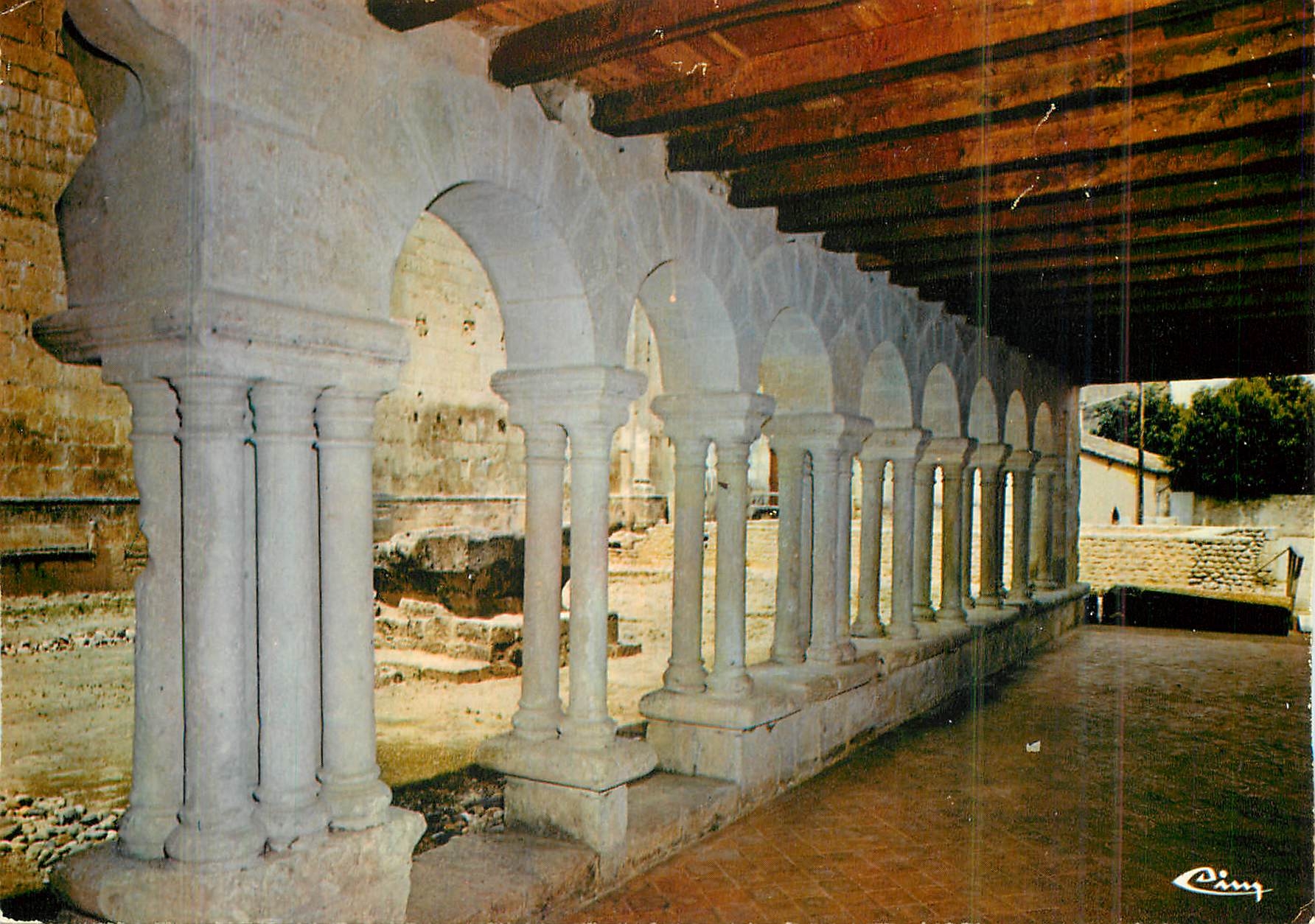 St-Macaire (Gironde) — Excavations of the Old Priory — Publisher Combier, Mâcon