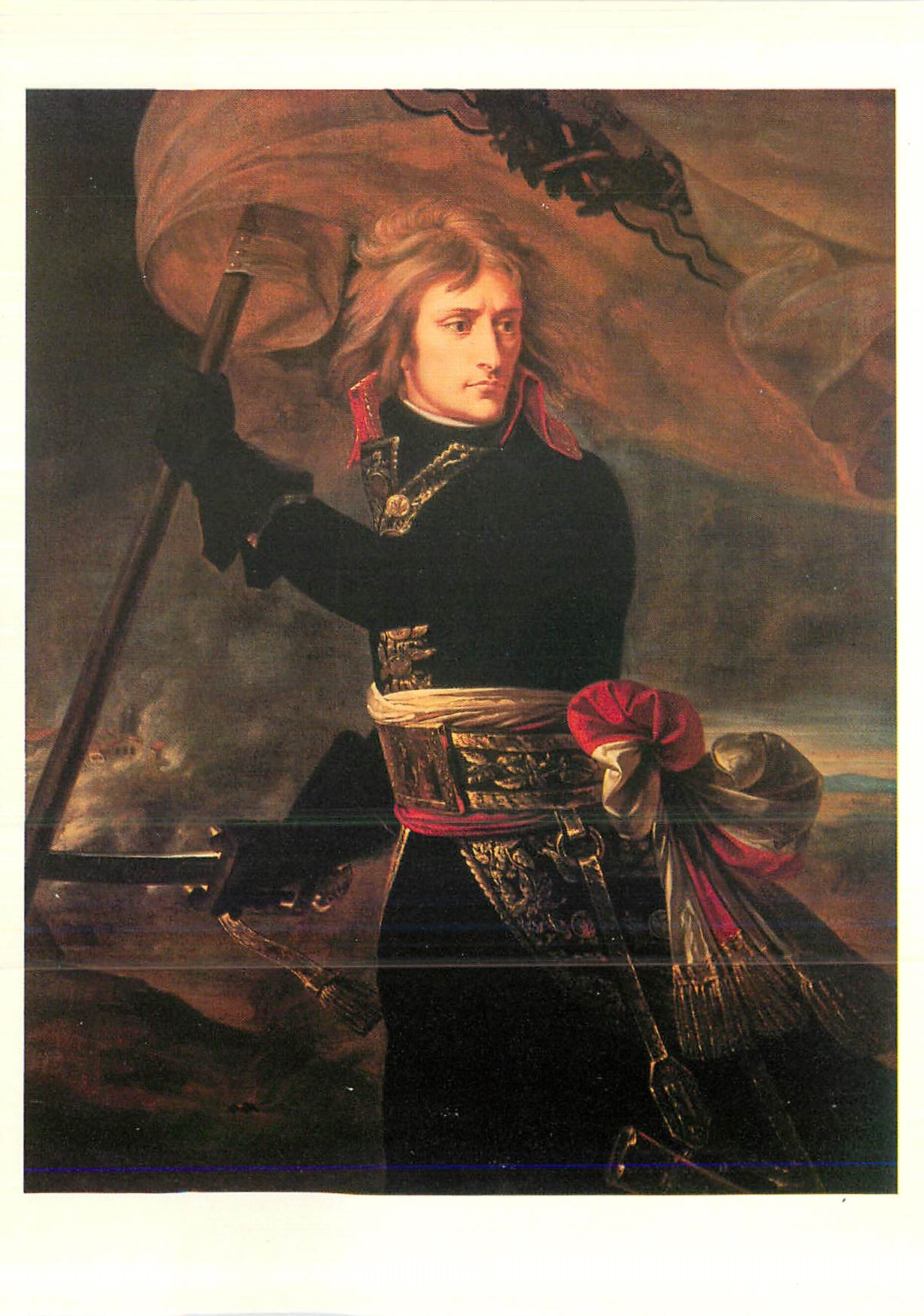CPM Peinture Russie Russia Napoleon 1er Bonaparte