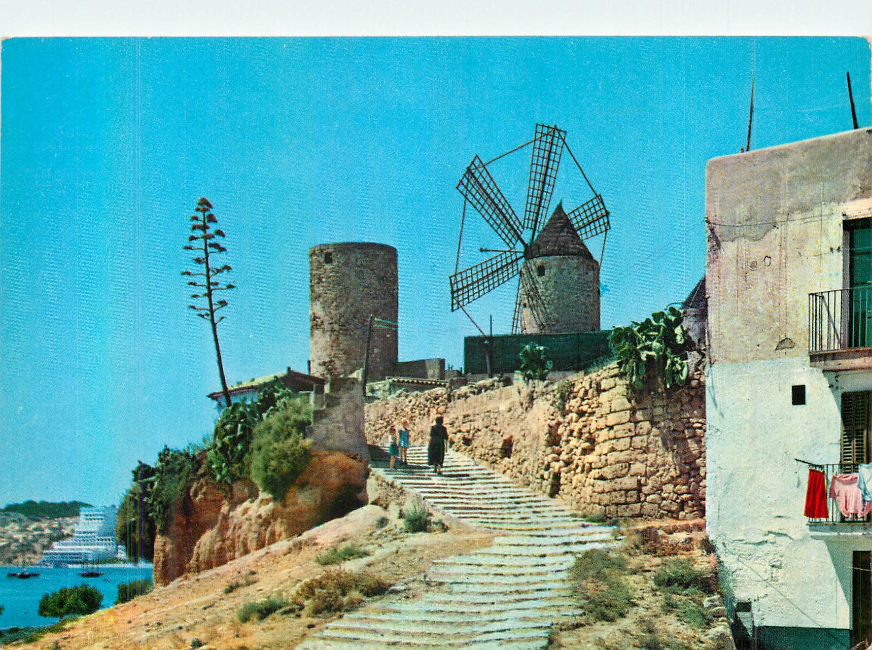 CPM Mallorca (Baleares) Espana Palma Molinos del Jonquet Moulin