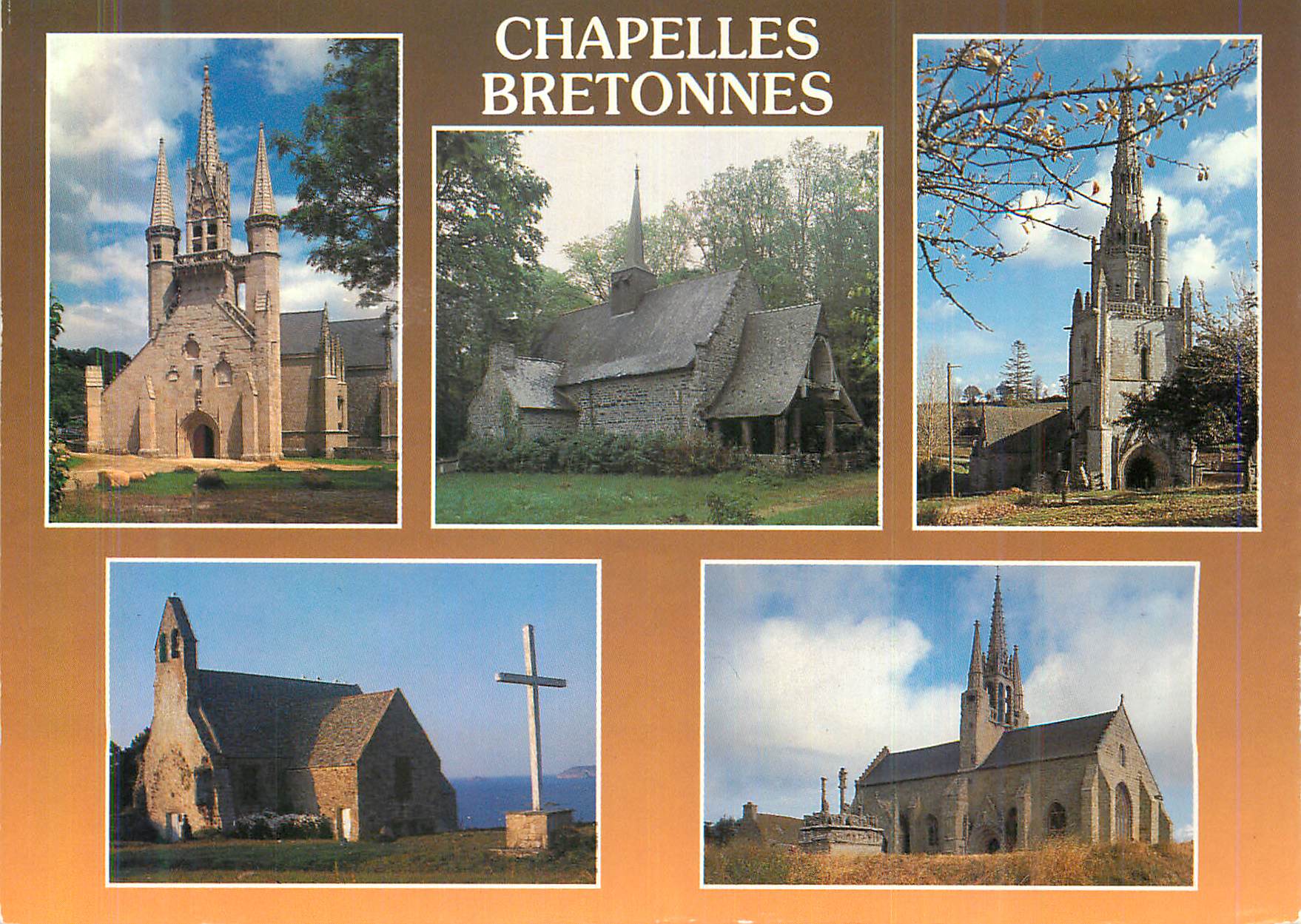 CPM Chapelles Bretonnes Chapelle de Messac St Fiacre