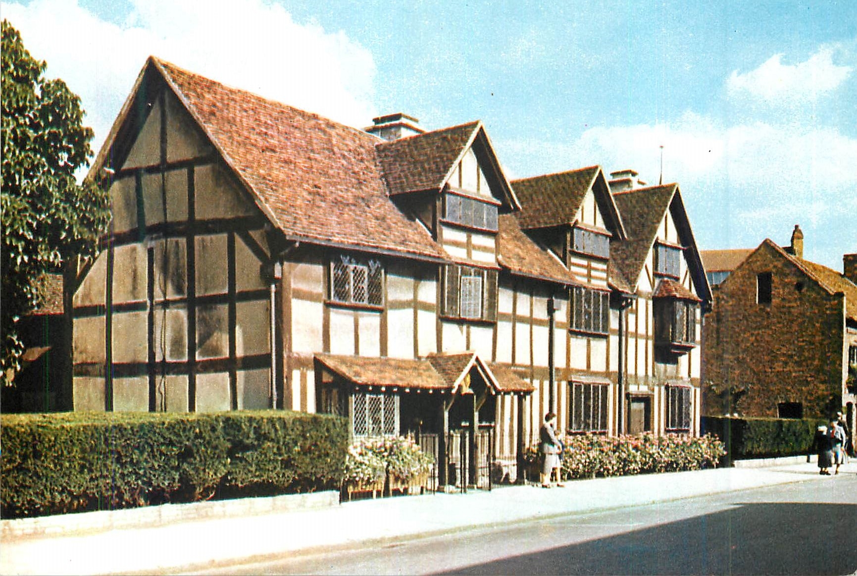 CPM Stratford Upon Avon Shakespeare 's Birthplace