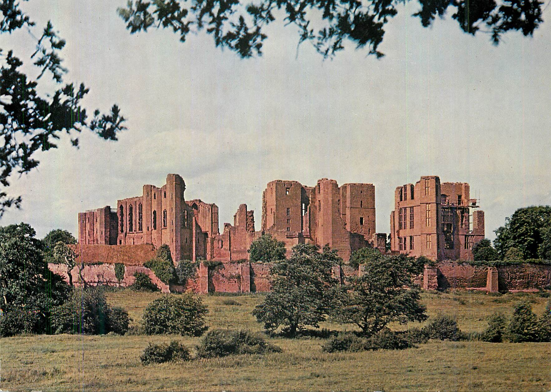 CPM Warwickshire Kenilworth Castle View from the South
