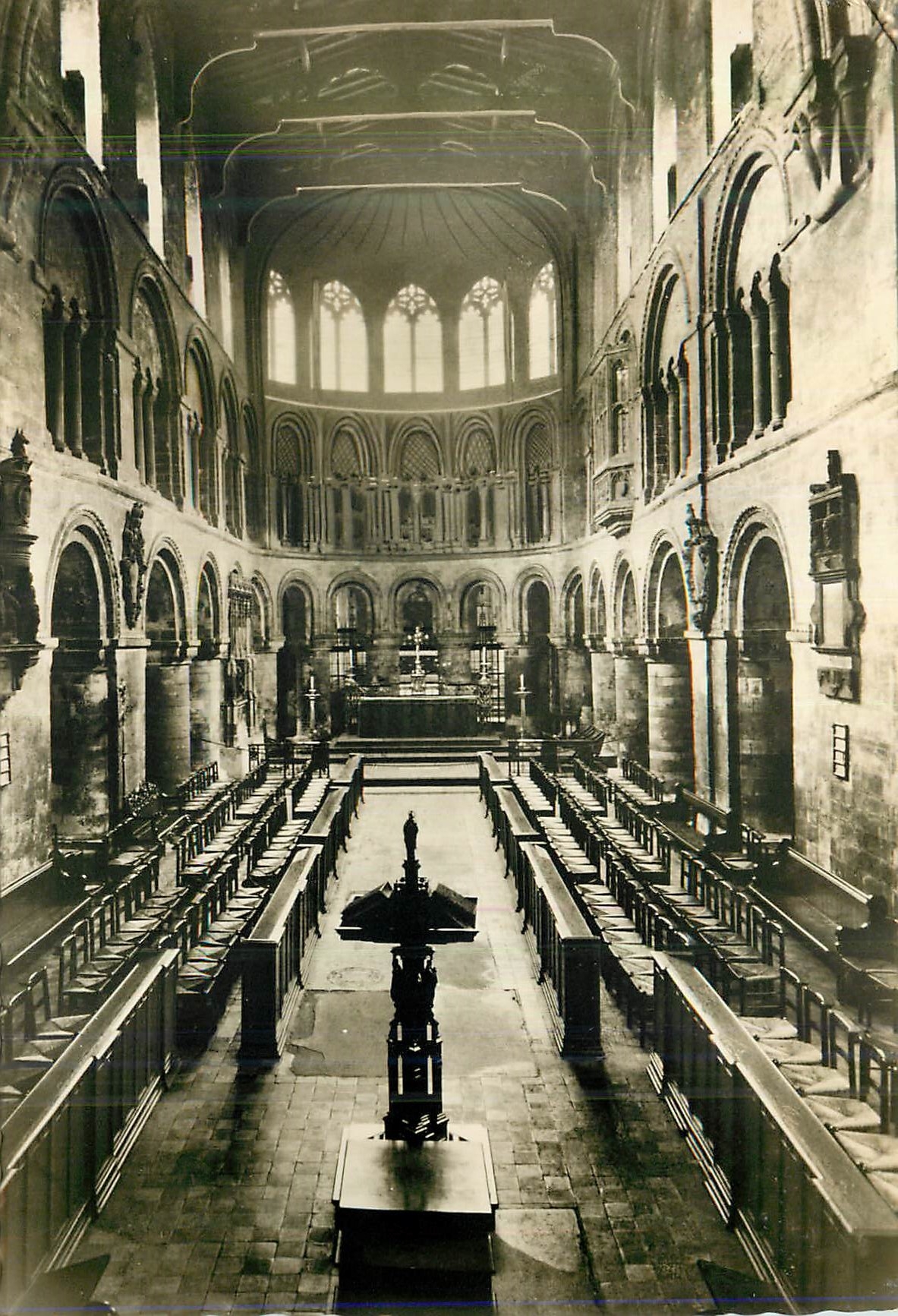 CPM St Bartholomew the Great Founded 1123 the Nave Looking East