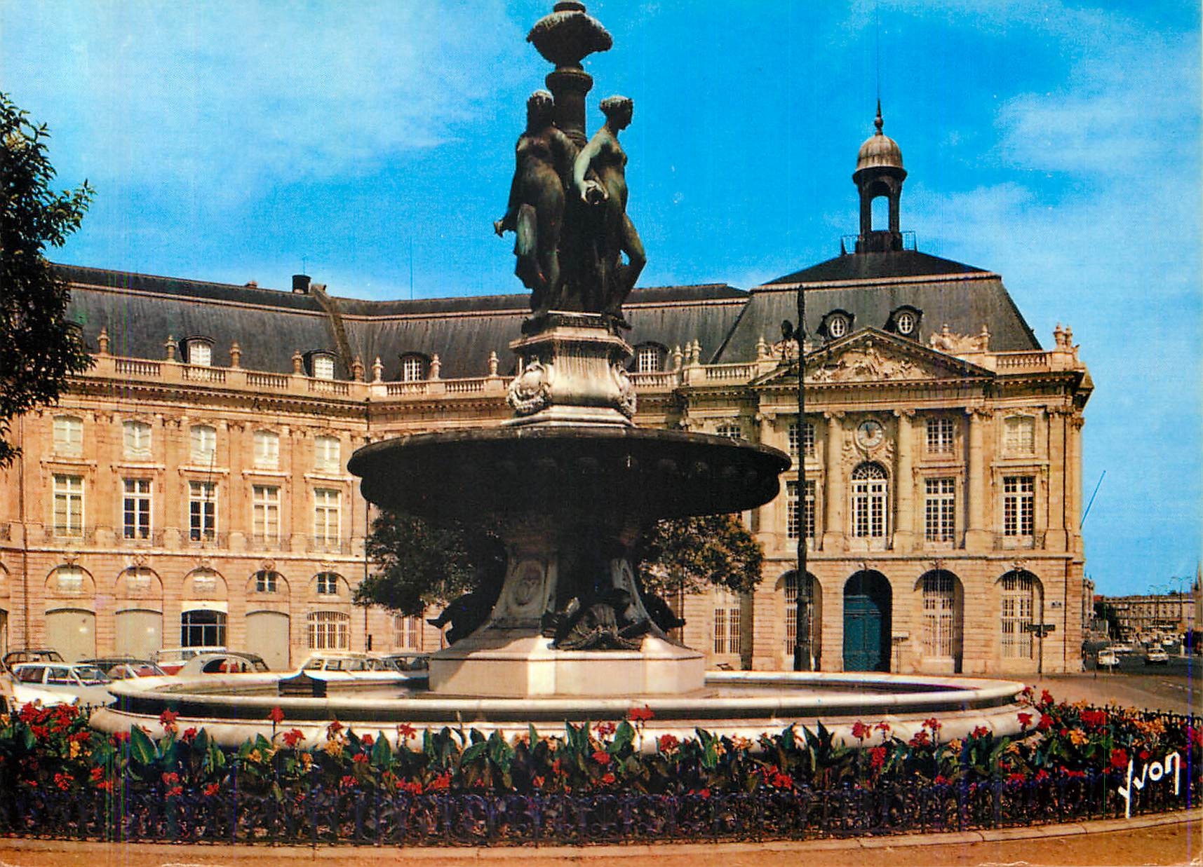 Les Trois Grâces, Place de la Bourse — Bordeaux (Gironde) — Éditions d'art Yvon, Paris