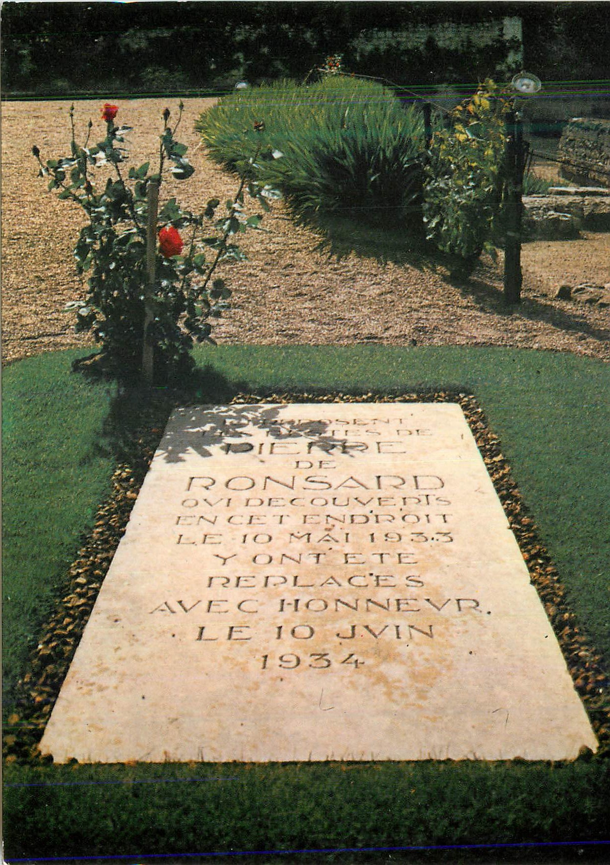 CPM la Riche pres Tours (I et L) Prieure de Saint Cosme le Tombeau de Pierre de Ronsard 