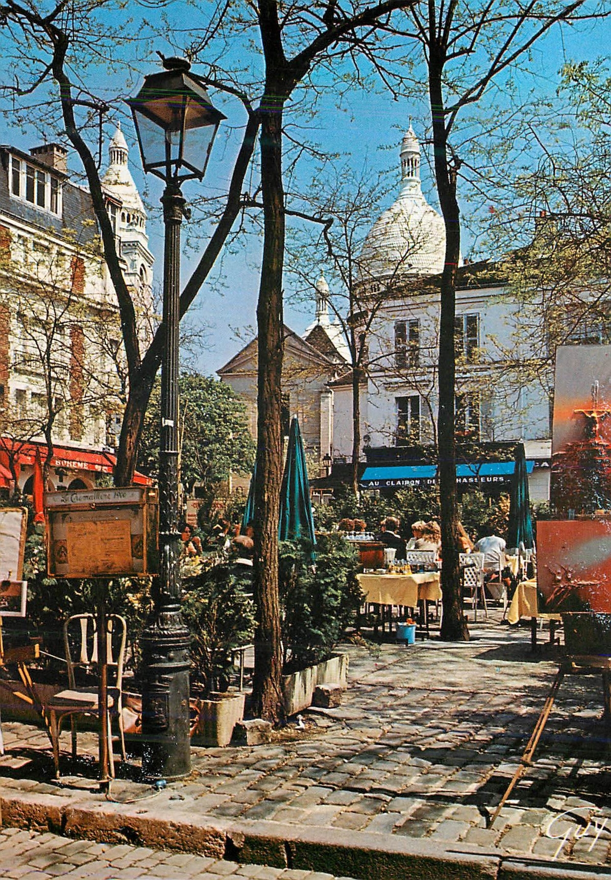 CPM Paris et ses Merveilles la Place du Tertre