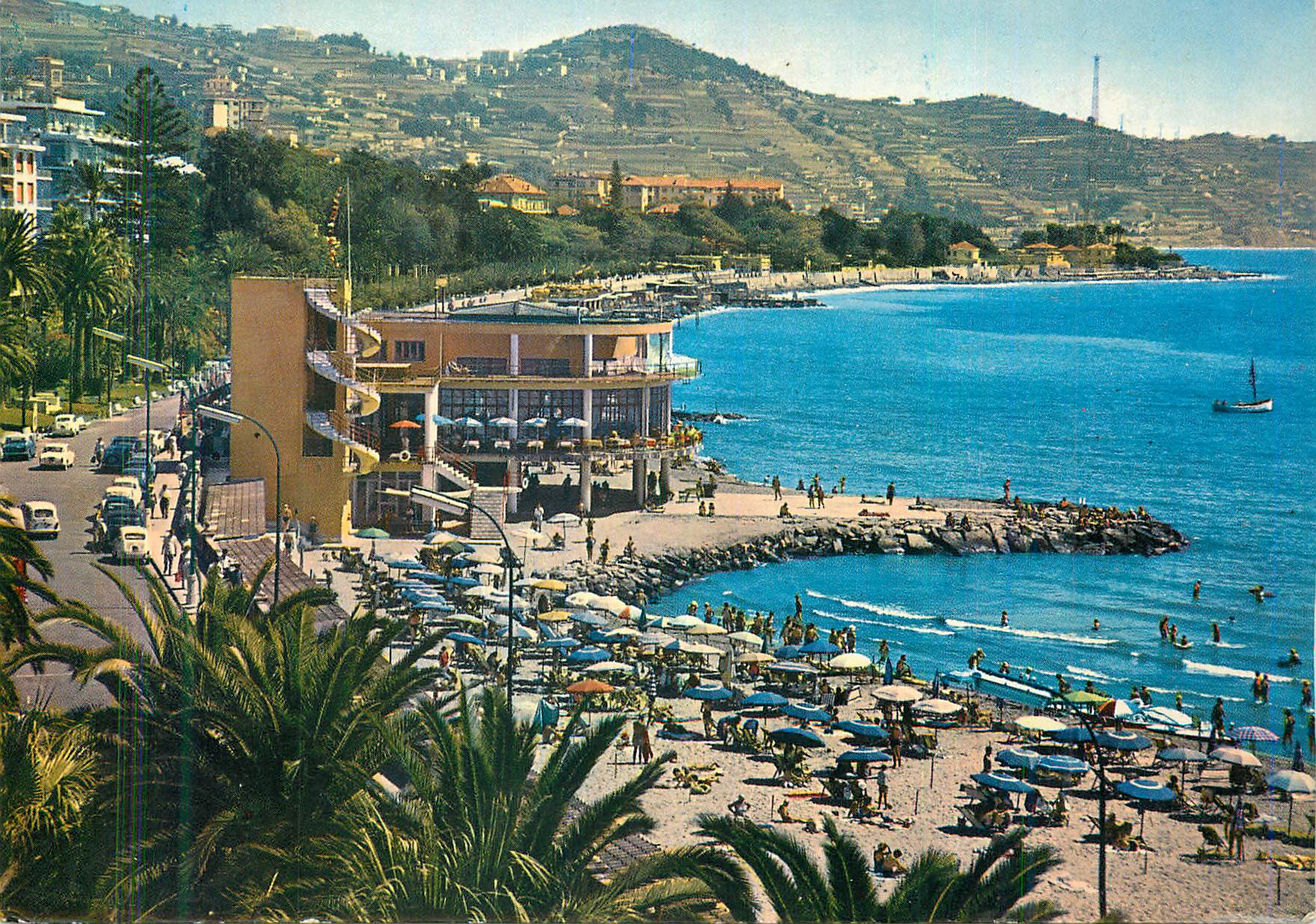 CPM Sandremo Riviera Del Fiori Cote des Fleurs