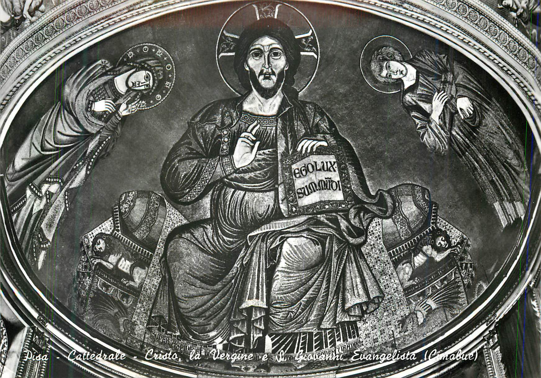 CPM Cathedrale Jesus Christ la Vierge et St Jean l'Evangeliste (Cimabue)