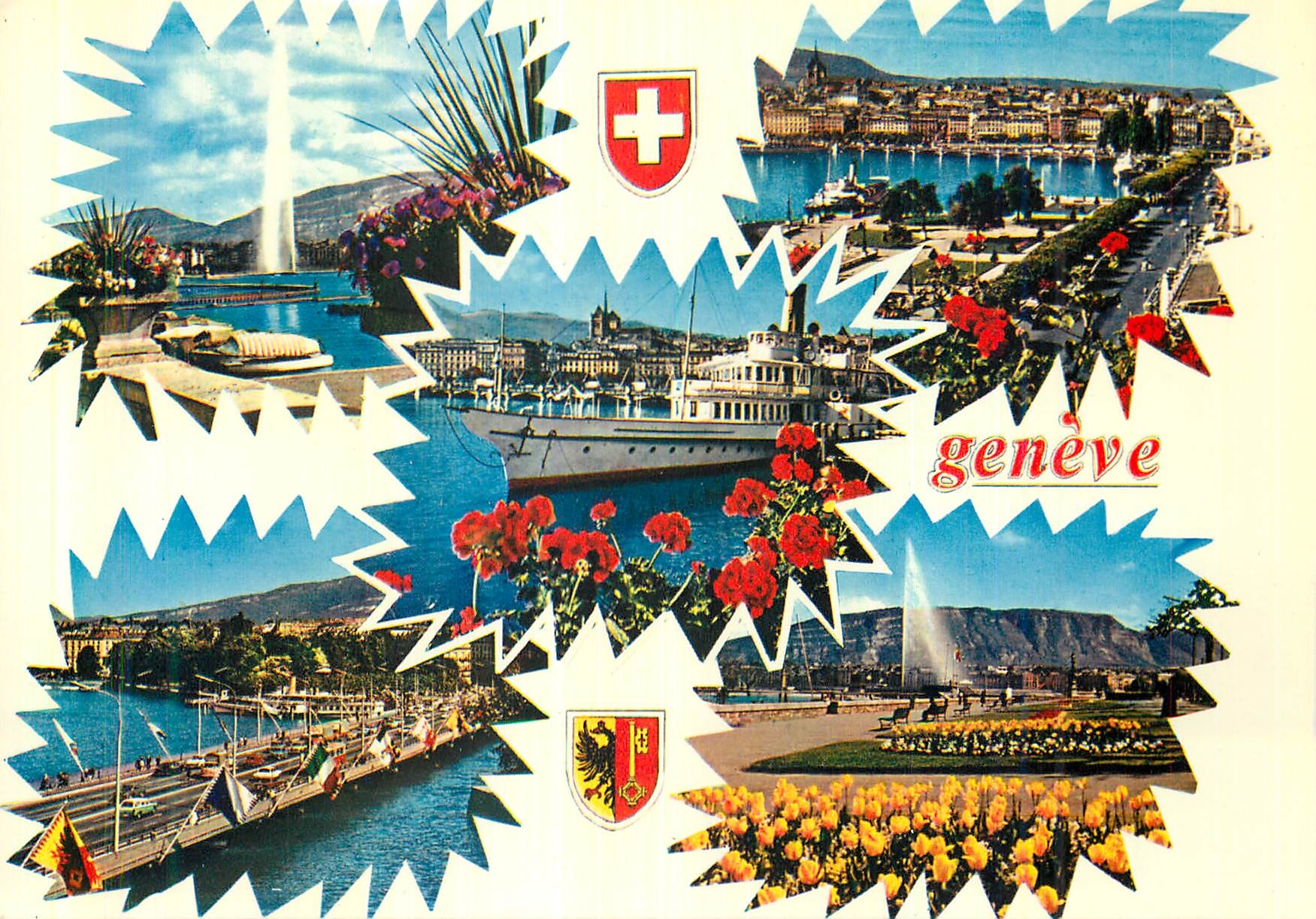 CPM Geneve Bateau