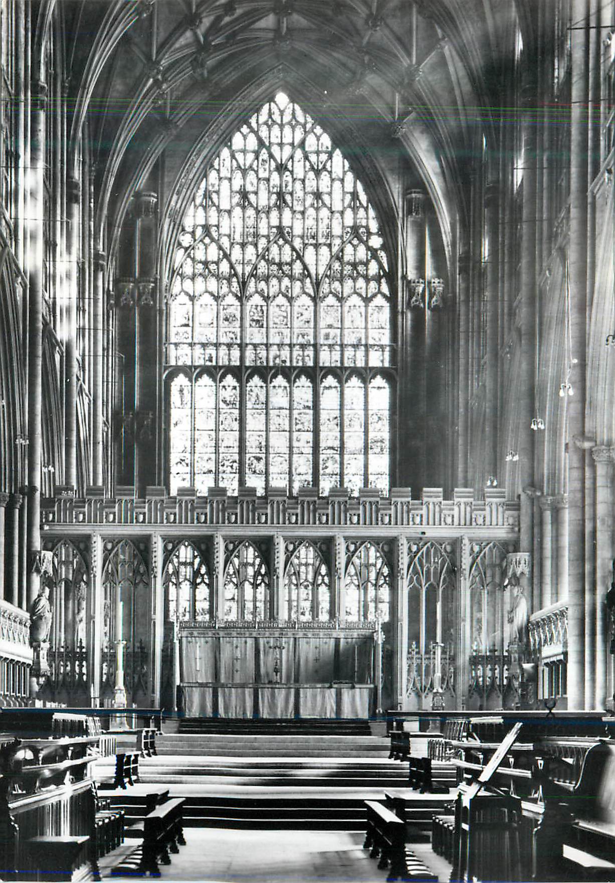 CPM The Minster York Yorkshire Choir Looking East