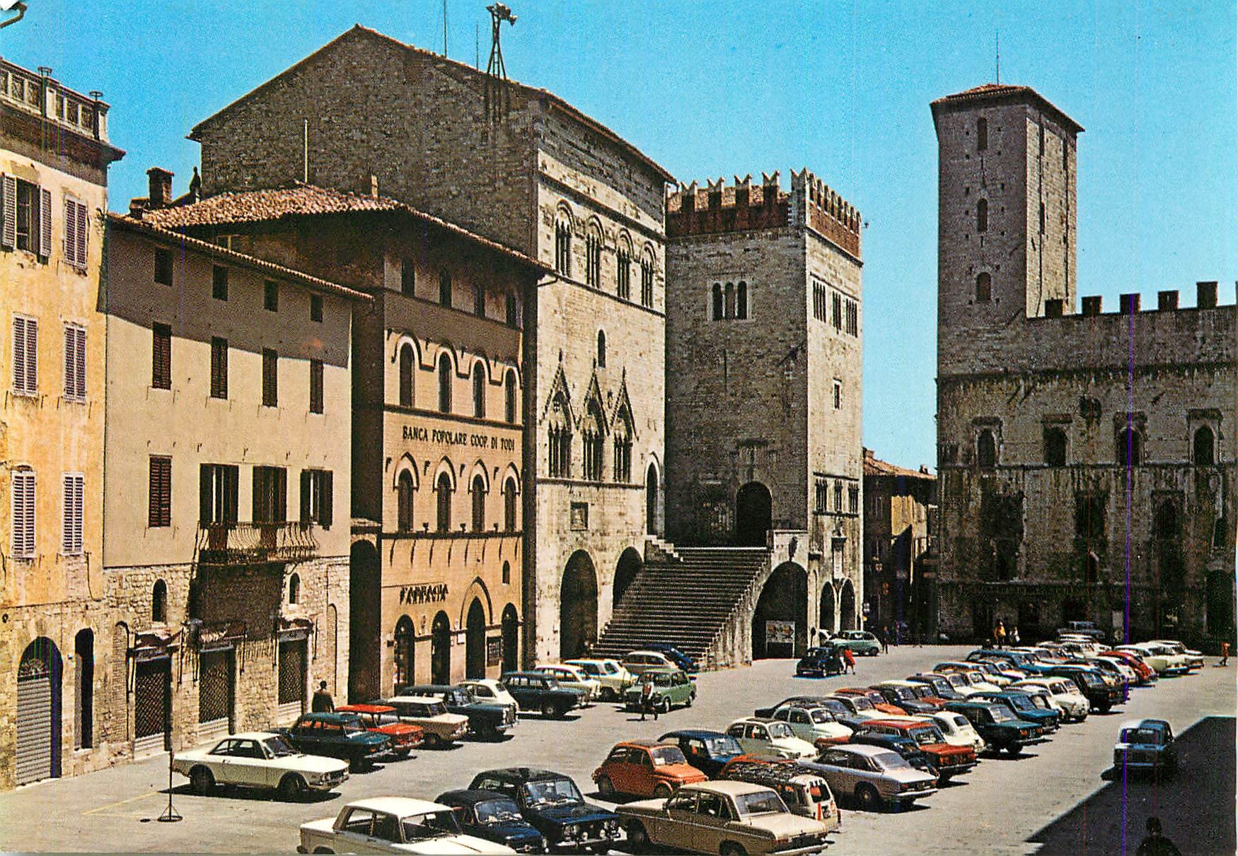 CPM Todi Piazza Vitt Emanuele Palazzo Dei Priori
