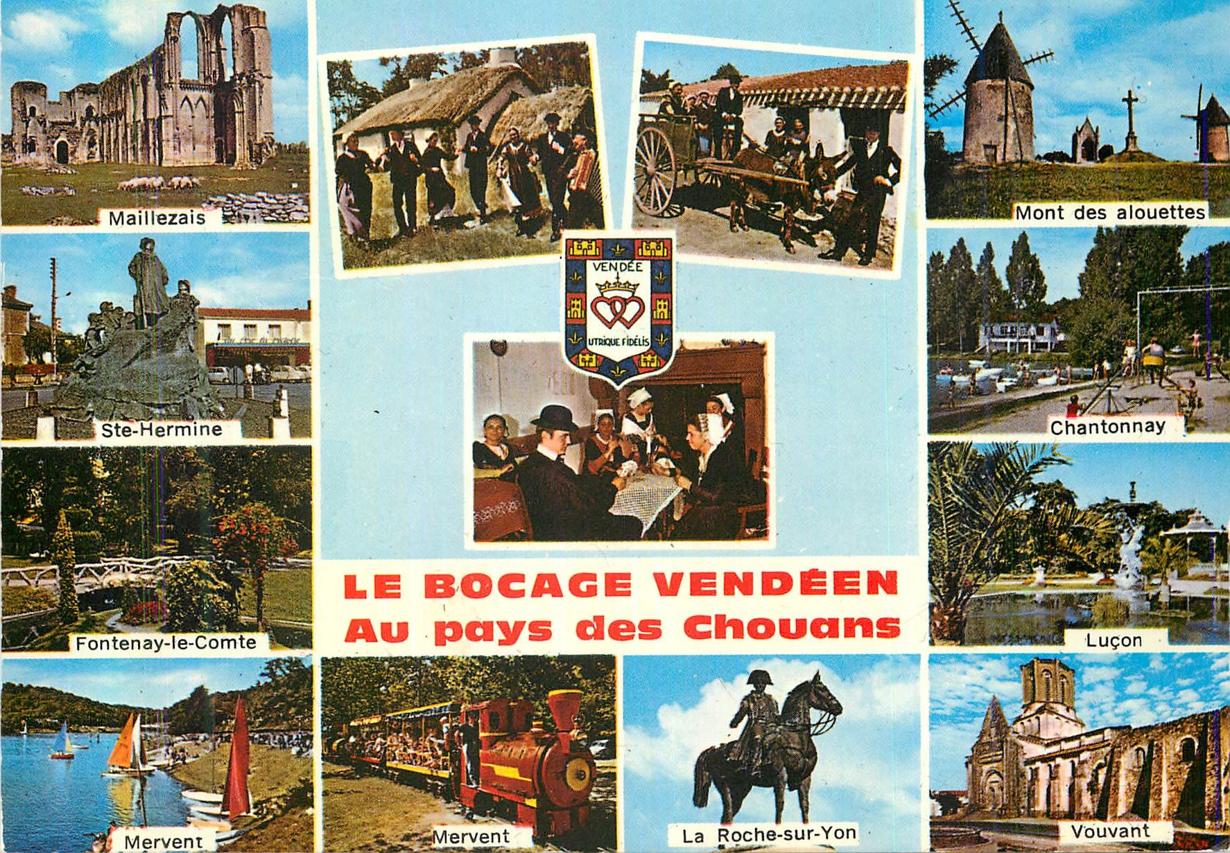 Le Bocage Vendéen — Au pays des Chouans — éditeur Arnaud Frères, Nantes