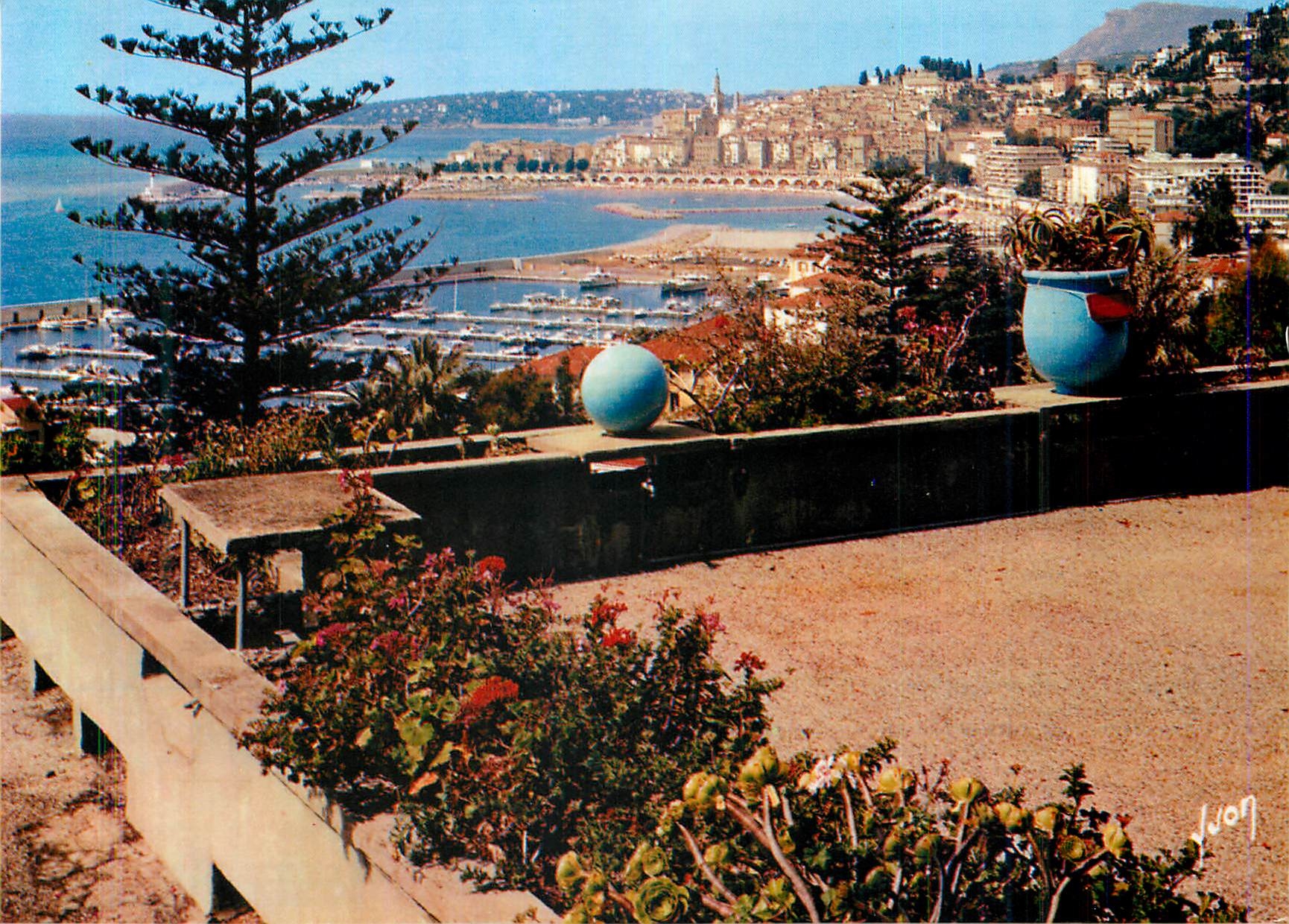 CPM Menton (Alpes Maritimes) la Cote d'Azur Miracle de la Nature Couleurs et Lumiere de France