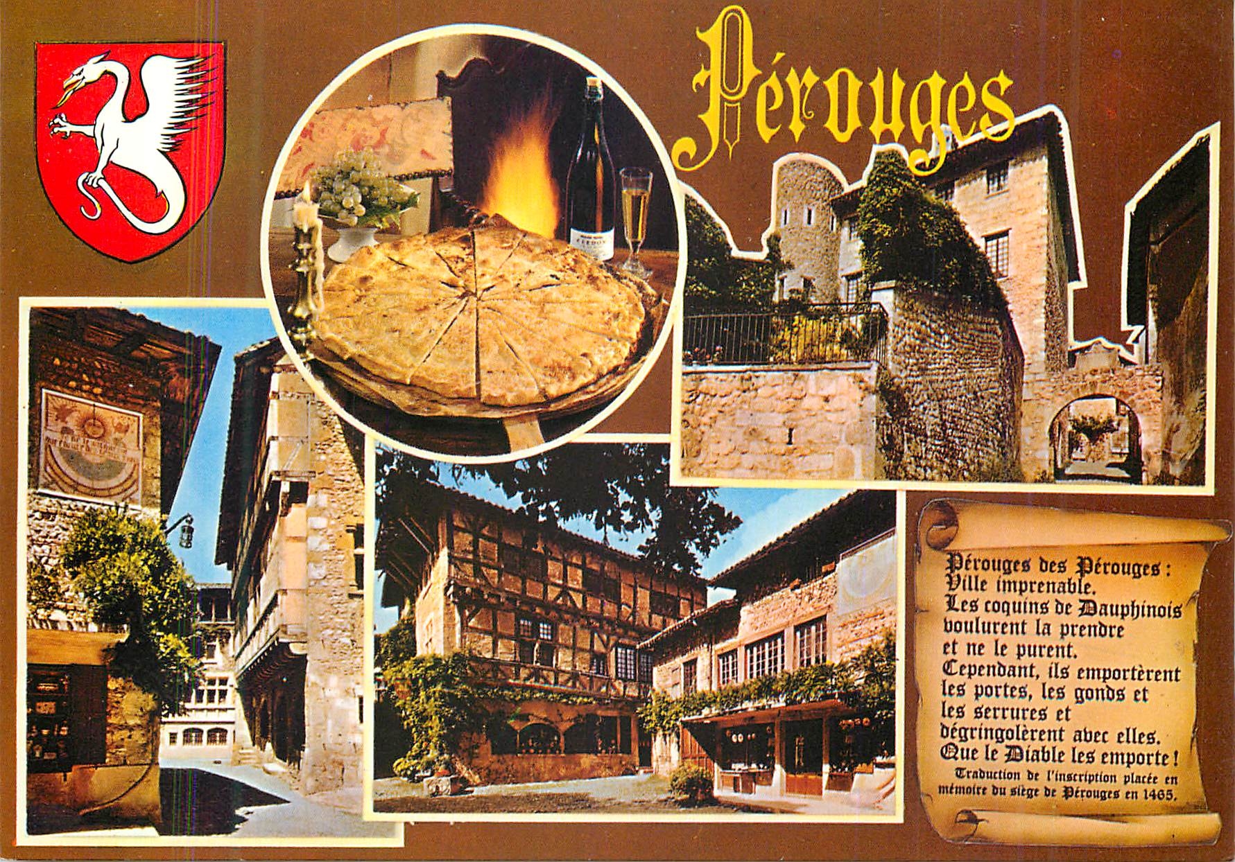 CPM Perouges (Ain) Cite Medievale