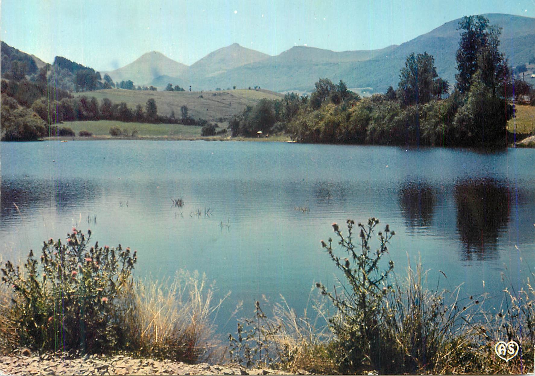 CPM Vallee de Cheylade Lac des Cascades et Puy Mary 1787m l'Auvergne Pittoresque