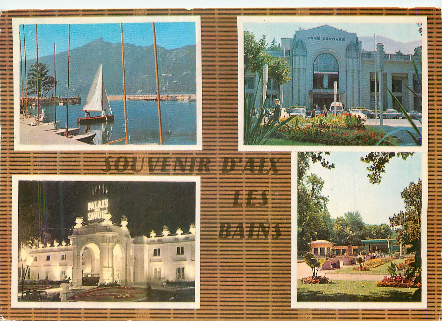 CPM Souvenir d'Aix les Bains