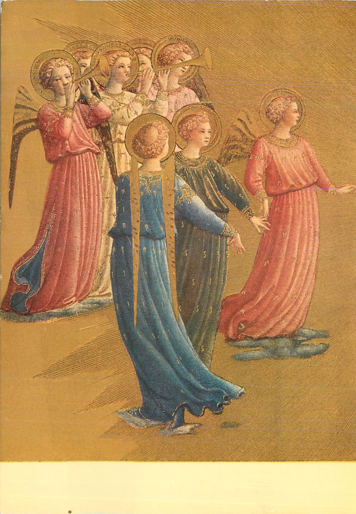CPM Musee de San Marco Florence Fra Giovanni da Fiesole dit Beato Angelico Anges Musiciens