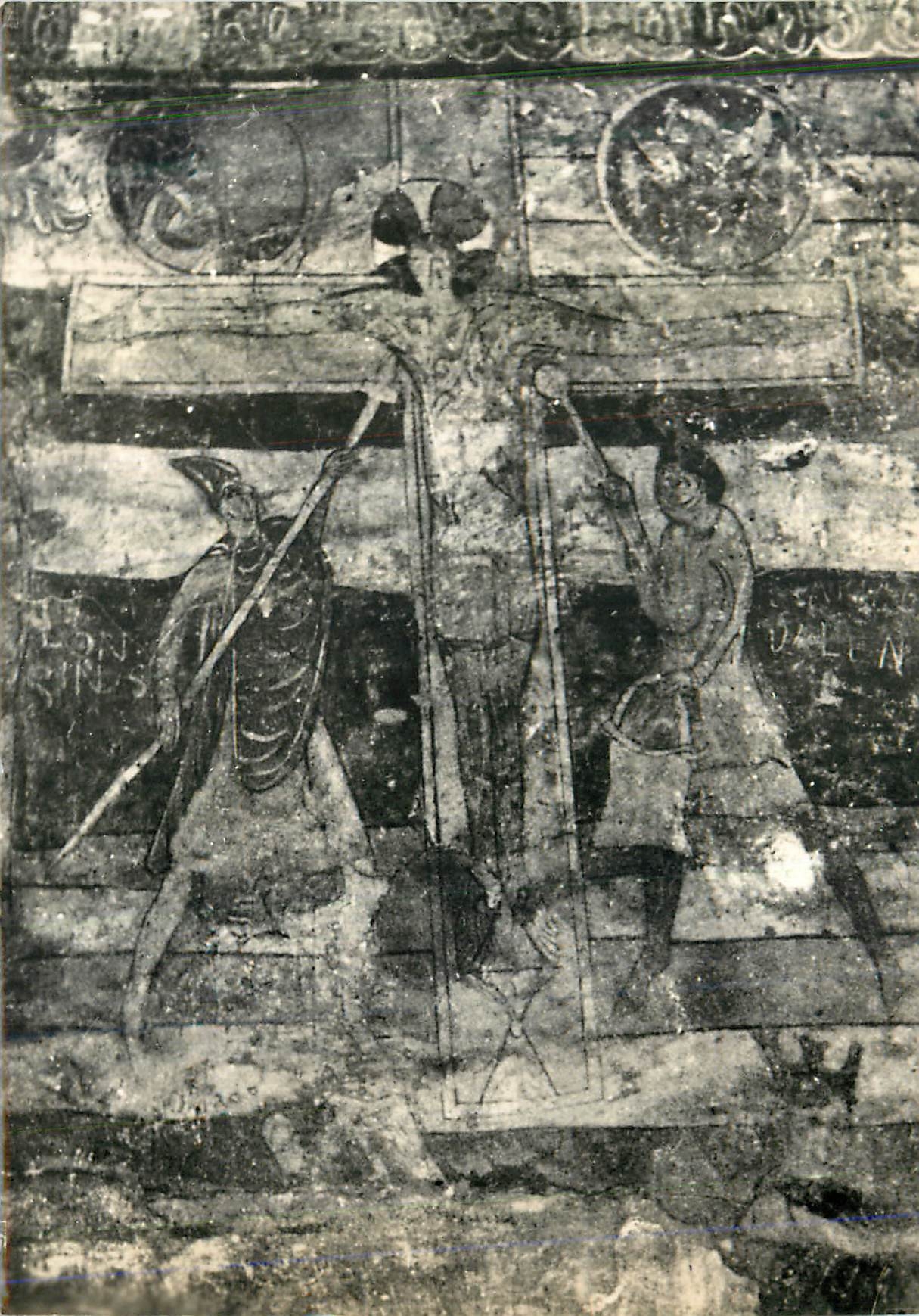 CPM Cliche Jean Noelle Rouille (Vienne) St Pierre les Eglises la Crucifixion
